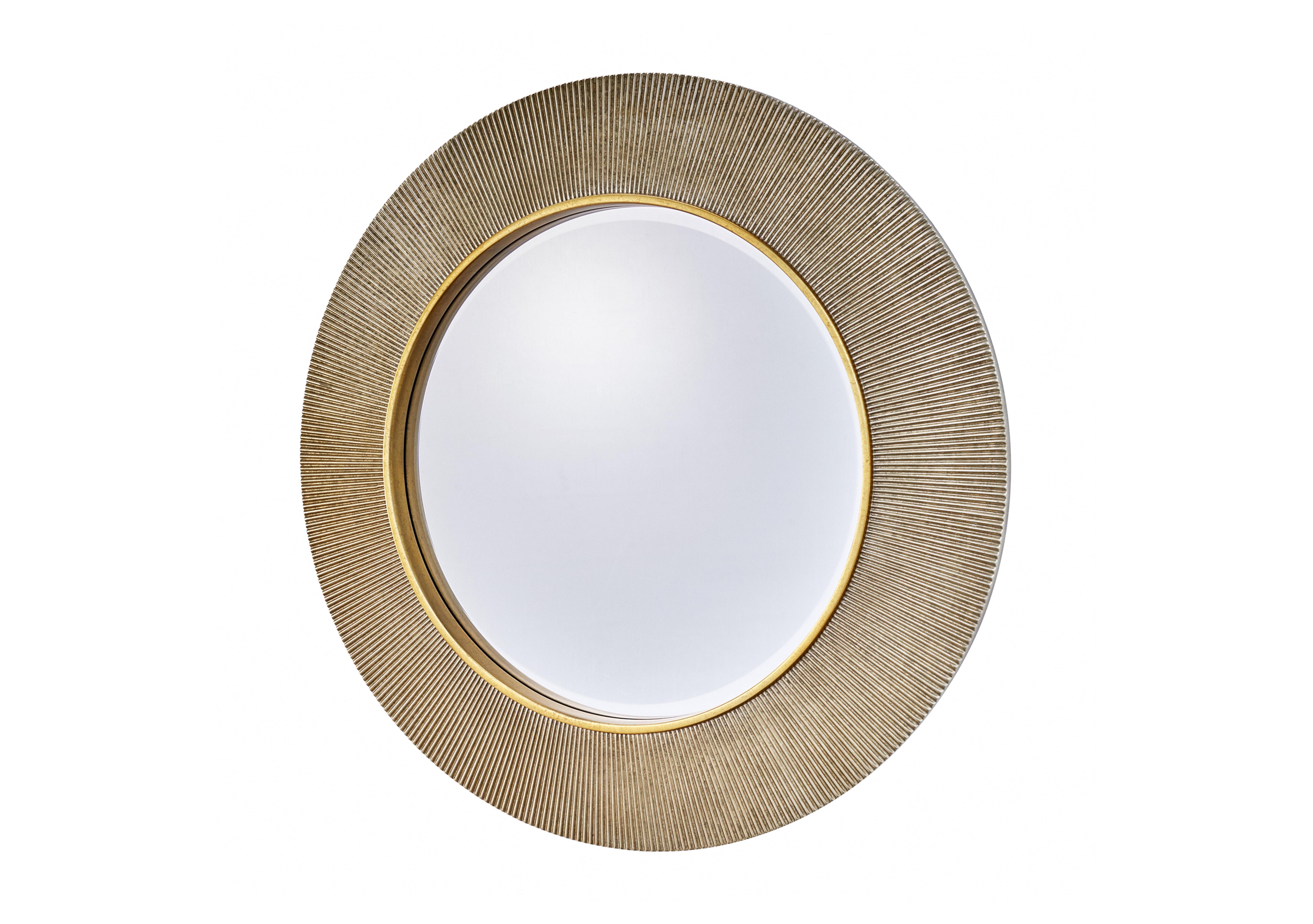Elira Mirror in Gold on Furniture Village