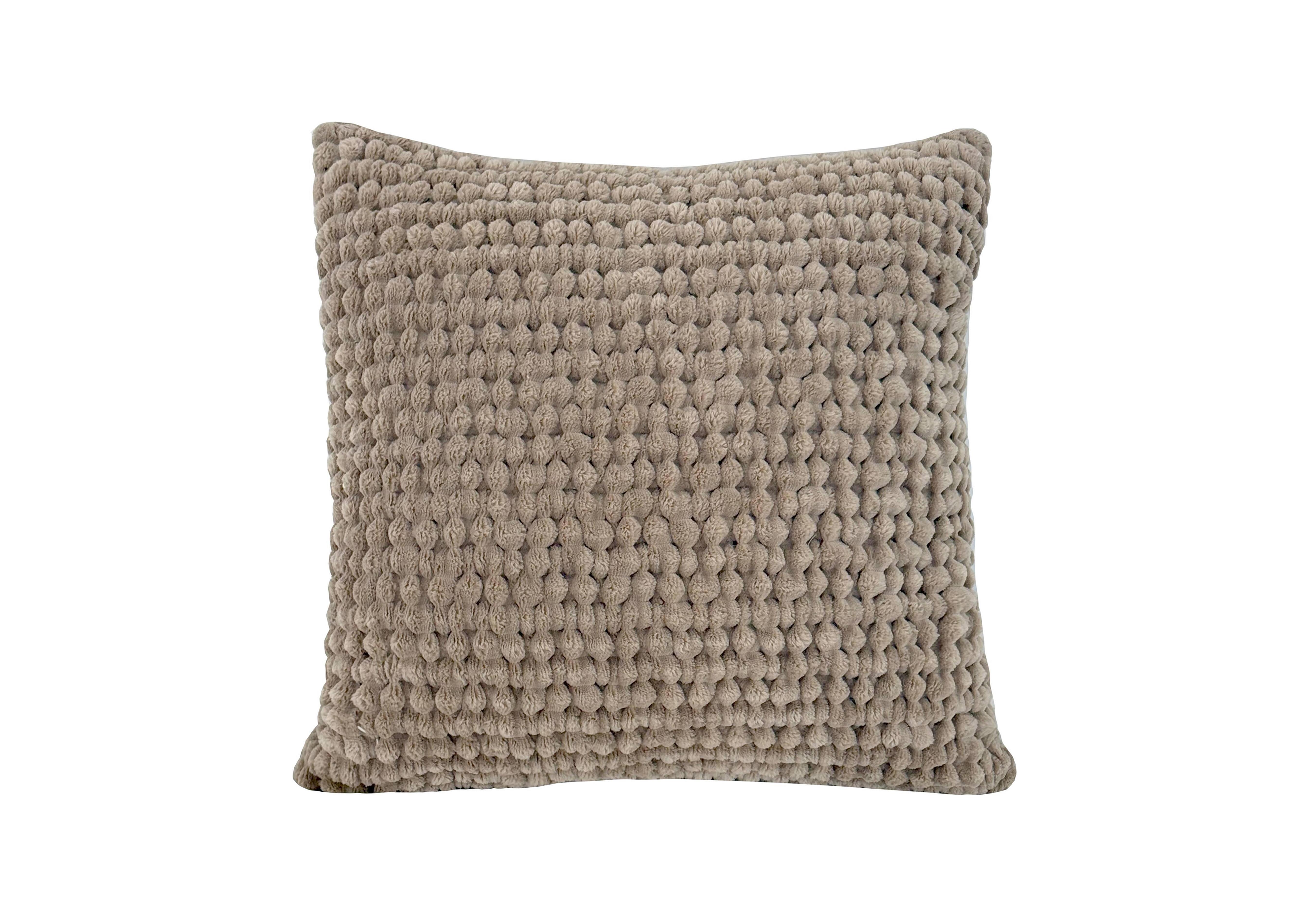Tufti Large Cushion in Natural on Furniture Village
