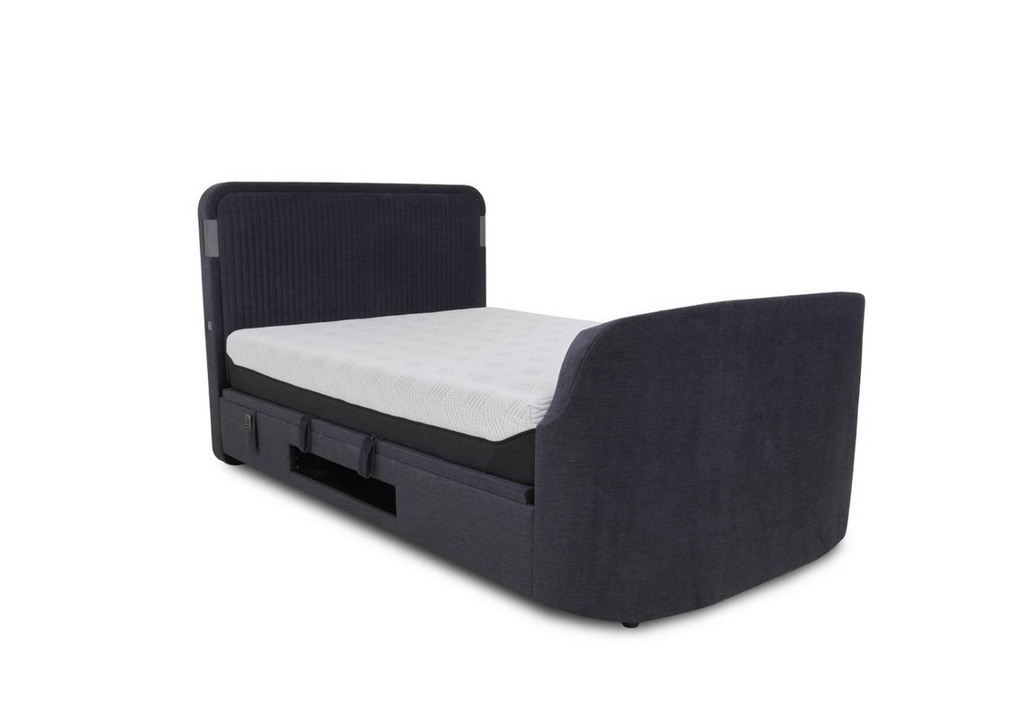 Oracle Side Lift Ottoman TV Bed Frame with Dolby Atmos - Furniture