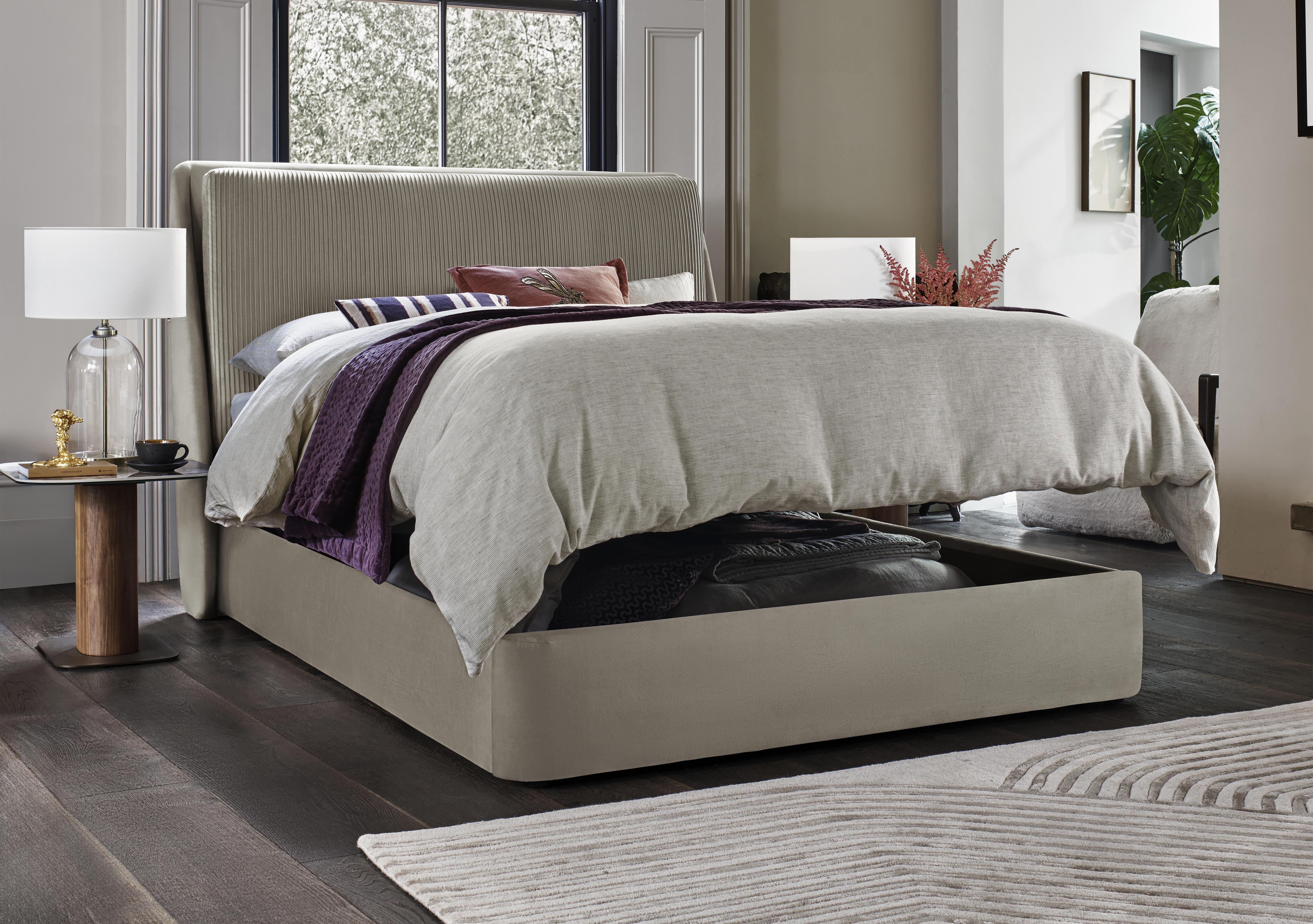 Icardi End Lift Ottoman Bed Frame in  on Furniture Village