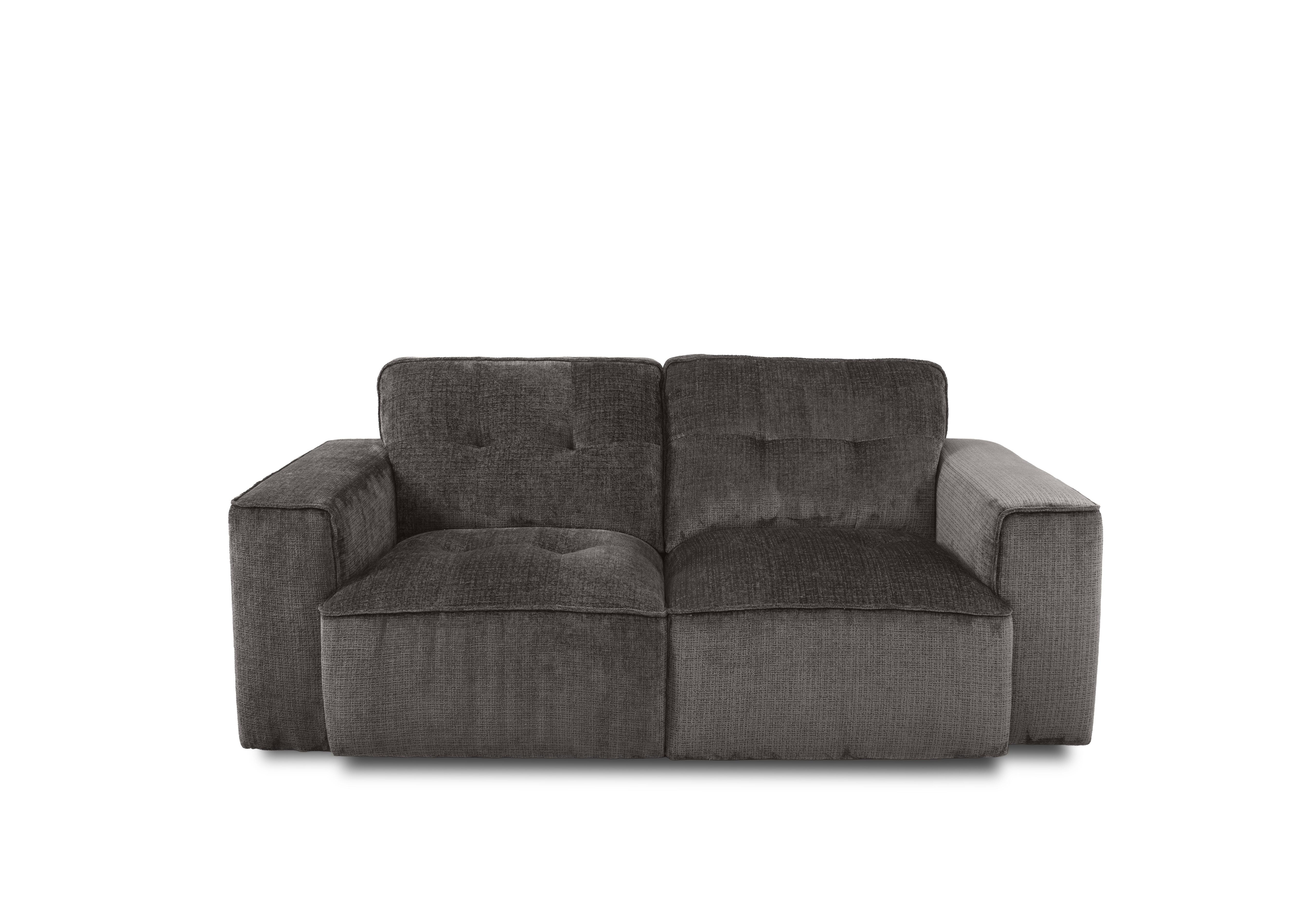 Cushino 2 Seater Fabric Sofa in Niagara Grey 804 on Furniture Village
