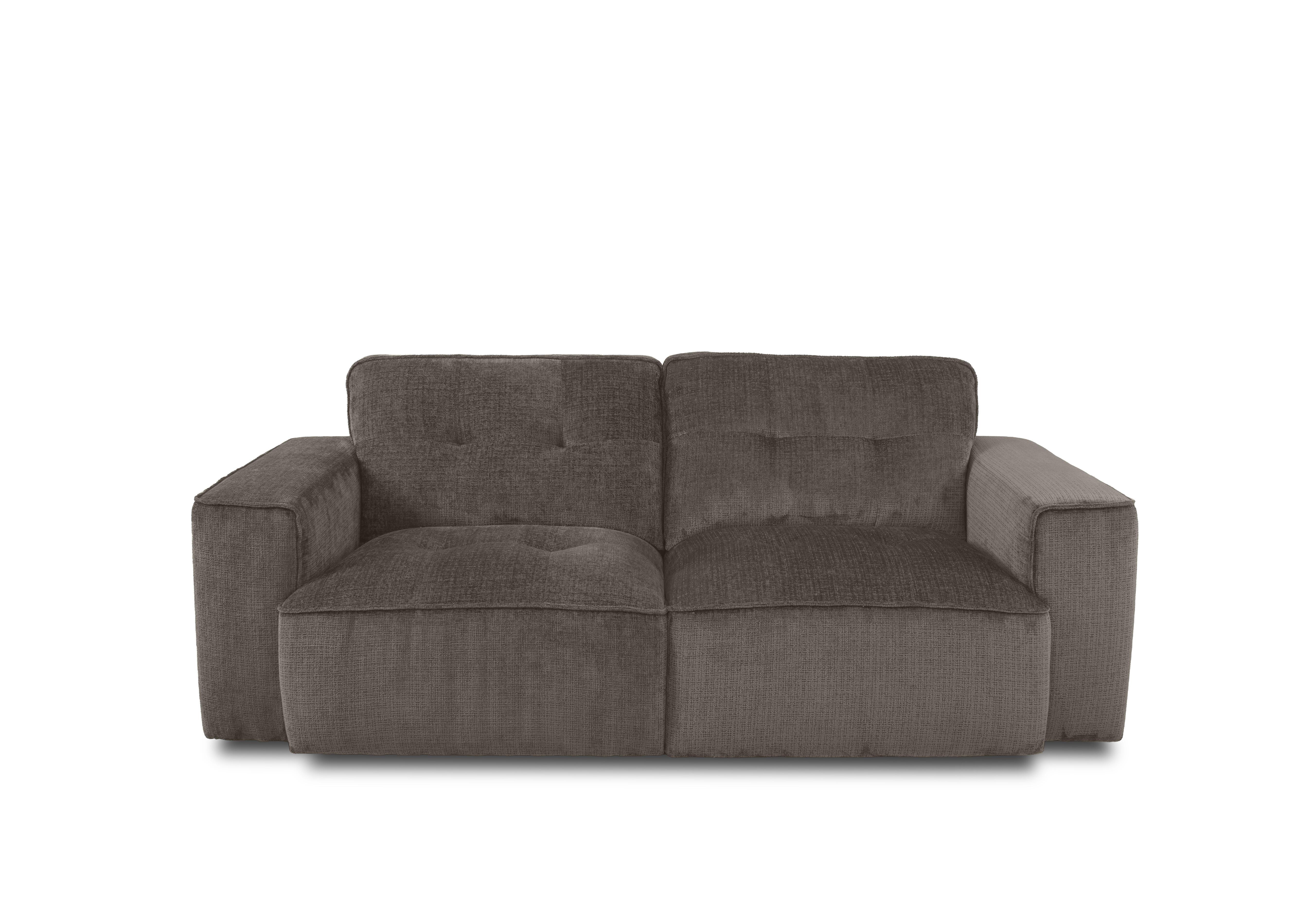 Cushino 2.5 Seater Fabric Sofa in Niagara Bronze 104 on Furniture Village