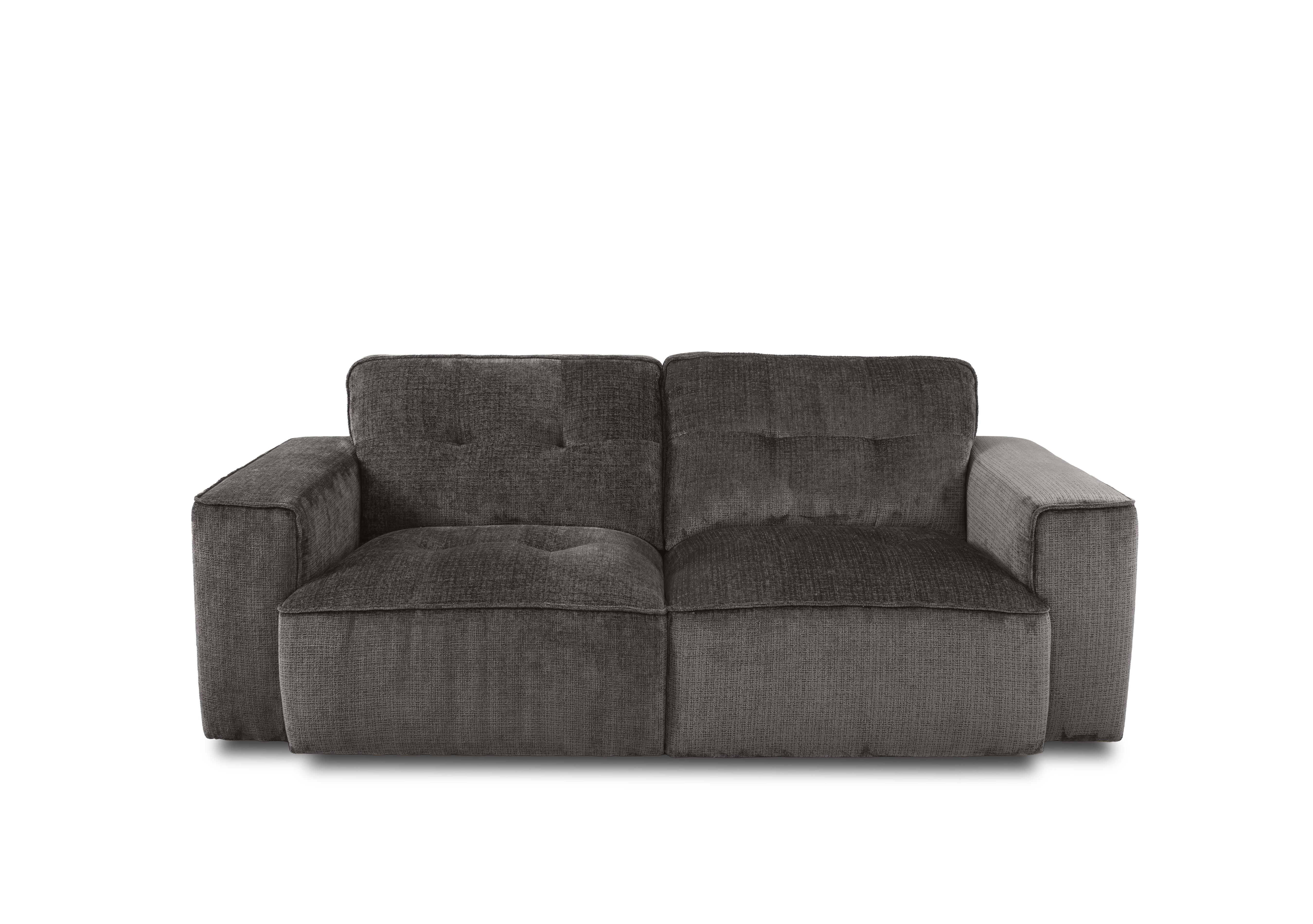 Cushino 2.5 Seater Fabric Sofa in Niagara Grey 804 on Furniture Village
