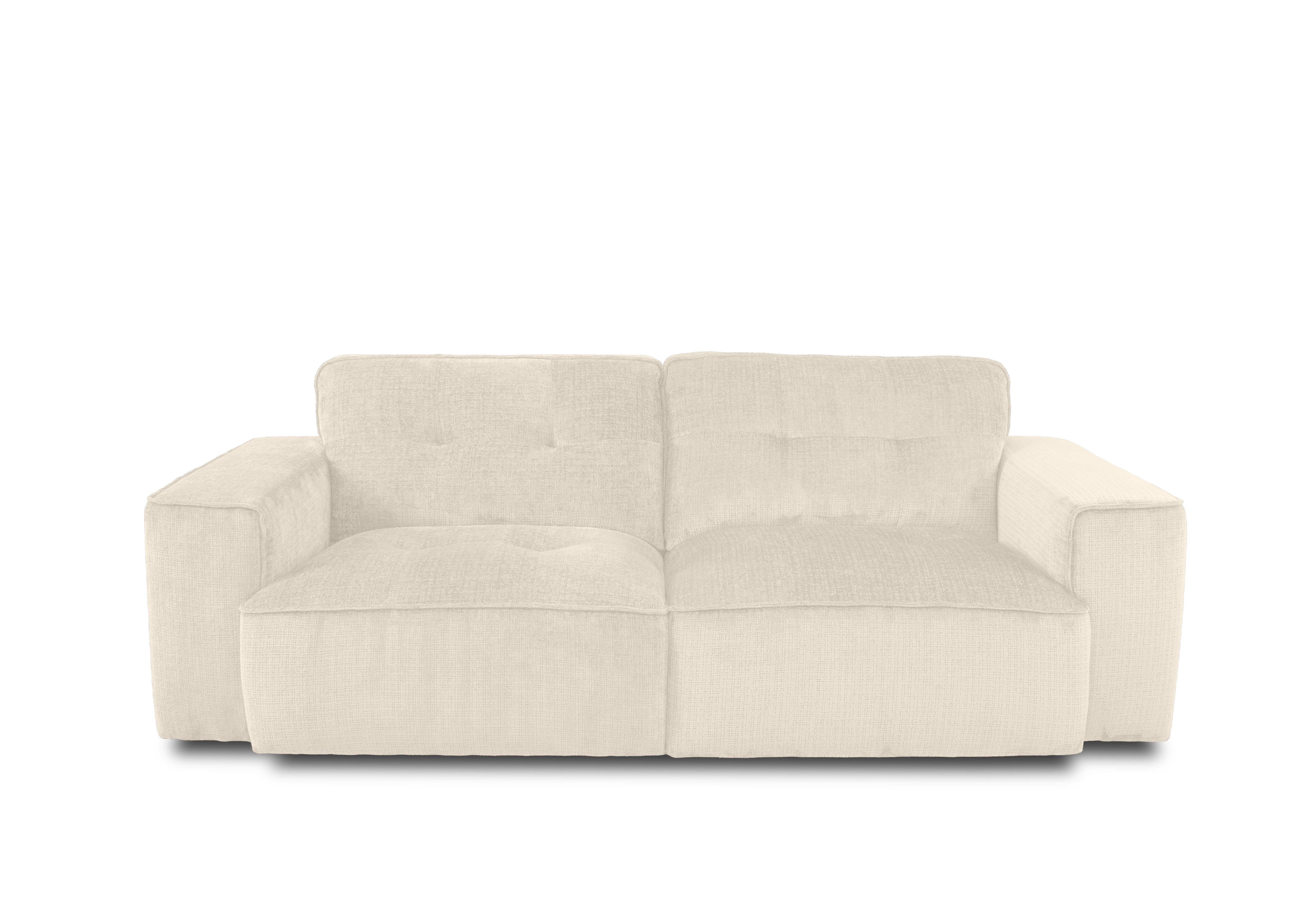 Cushino 3 Seater Fabric Sofa in Niagara Cream 902 on Furniture Village