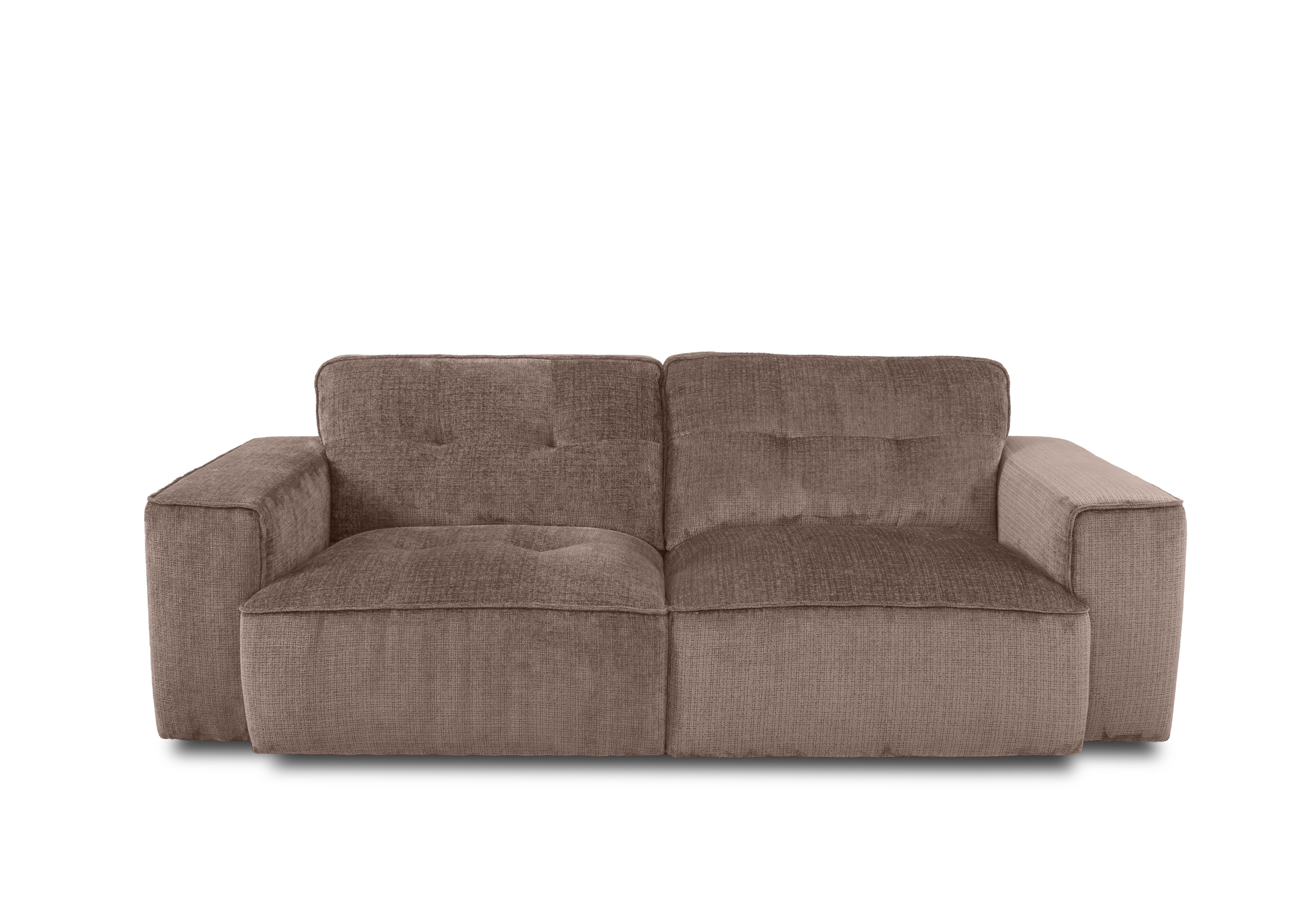 Cushino 3 Seater Fabric Sofa in Niagara Taupe 906 on Furniture Village