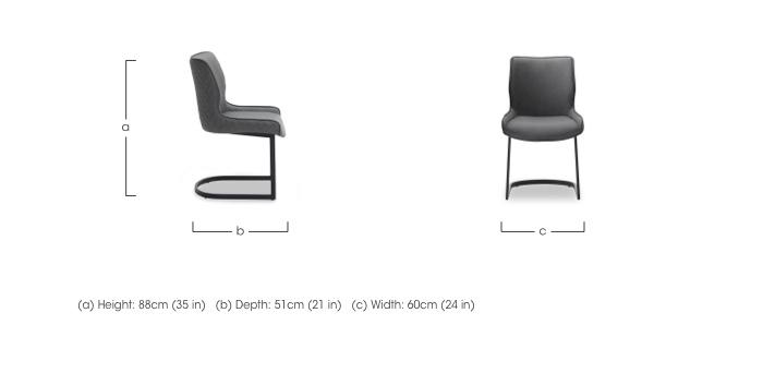 Cupra Set of 6 Dining Chairs in  on Furniture Village