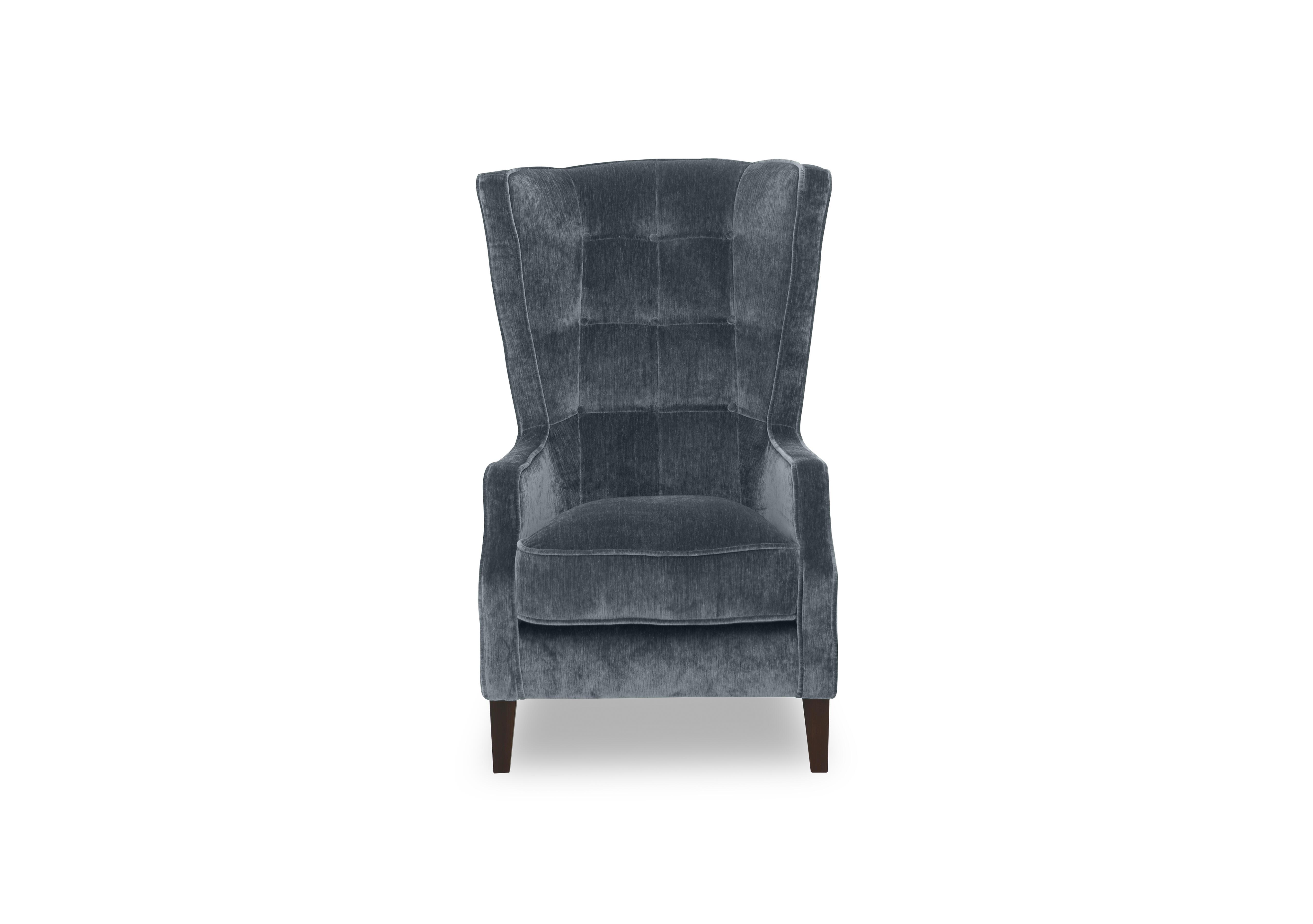 Garland Plain Accent Chair in California Dolphin Grey Dw Ft on Furniture Village