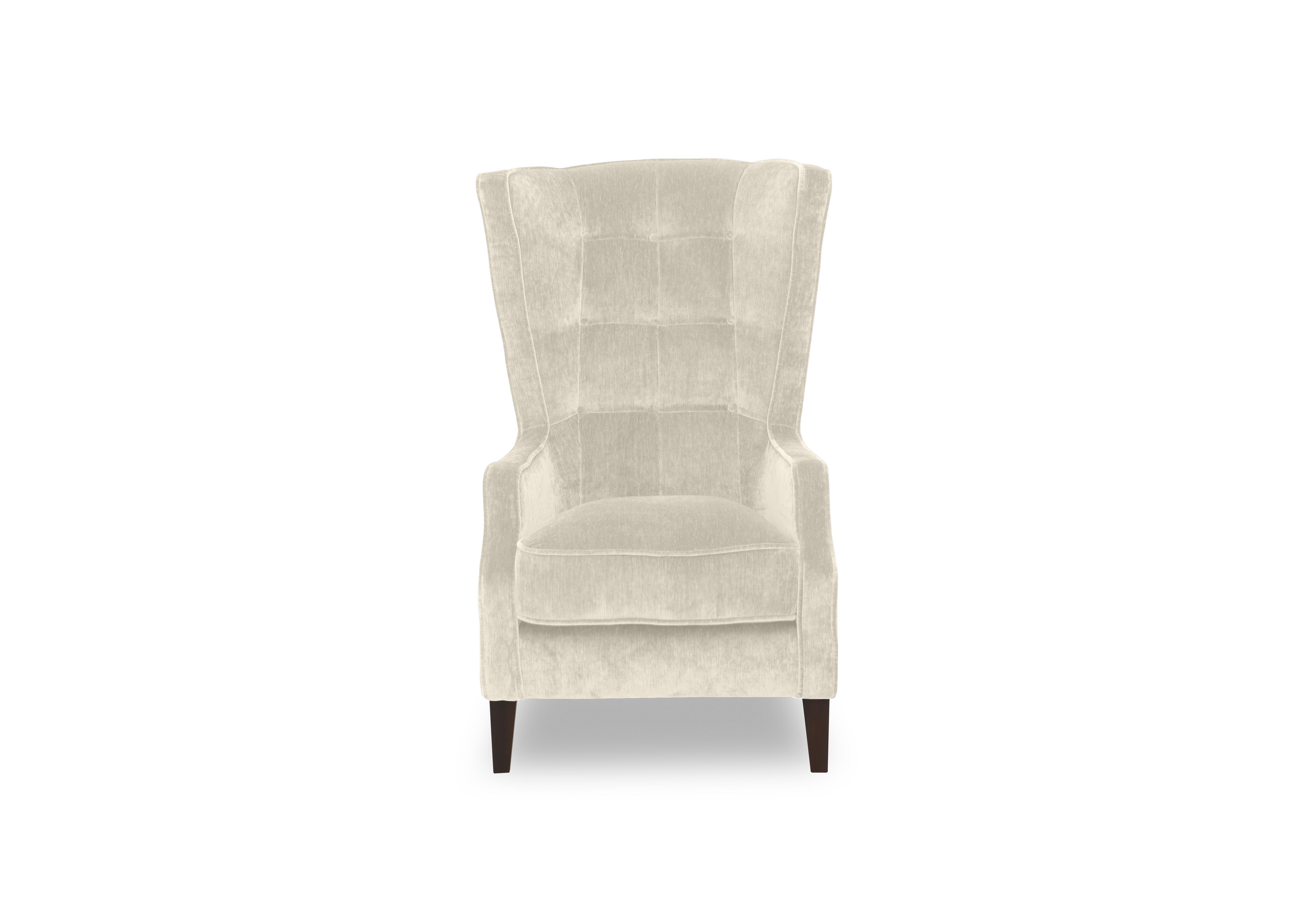 Oh So Glam Garland Plain Accent Chair in California Natural Dw Ft on Furniture Village