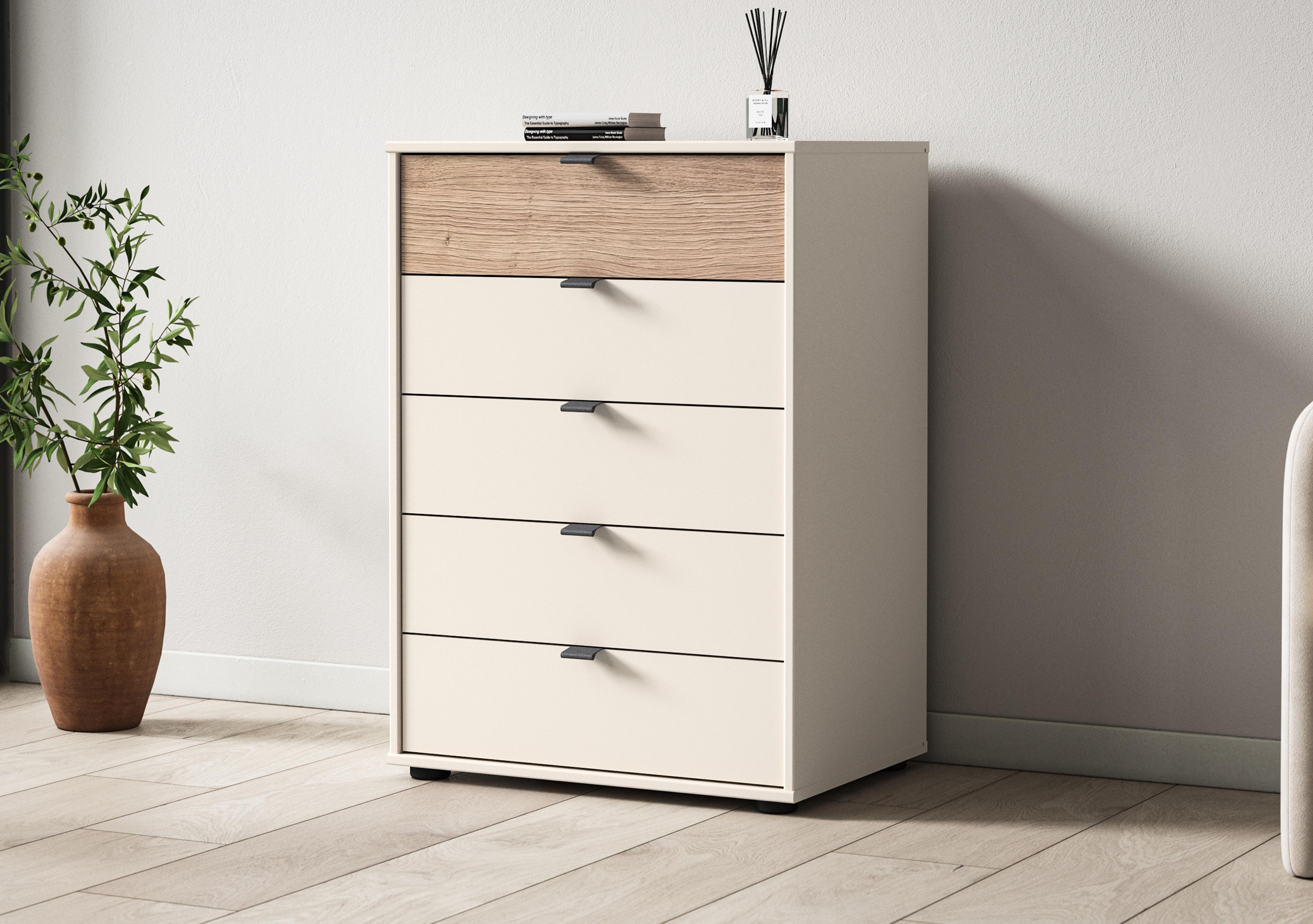 Tullio 60cm 5 Drawer Chest in  on Furniture Village