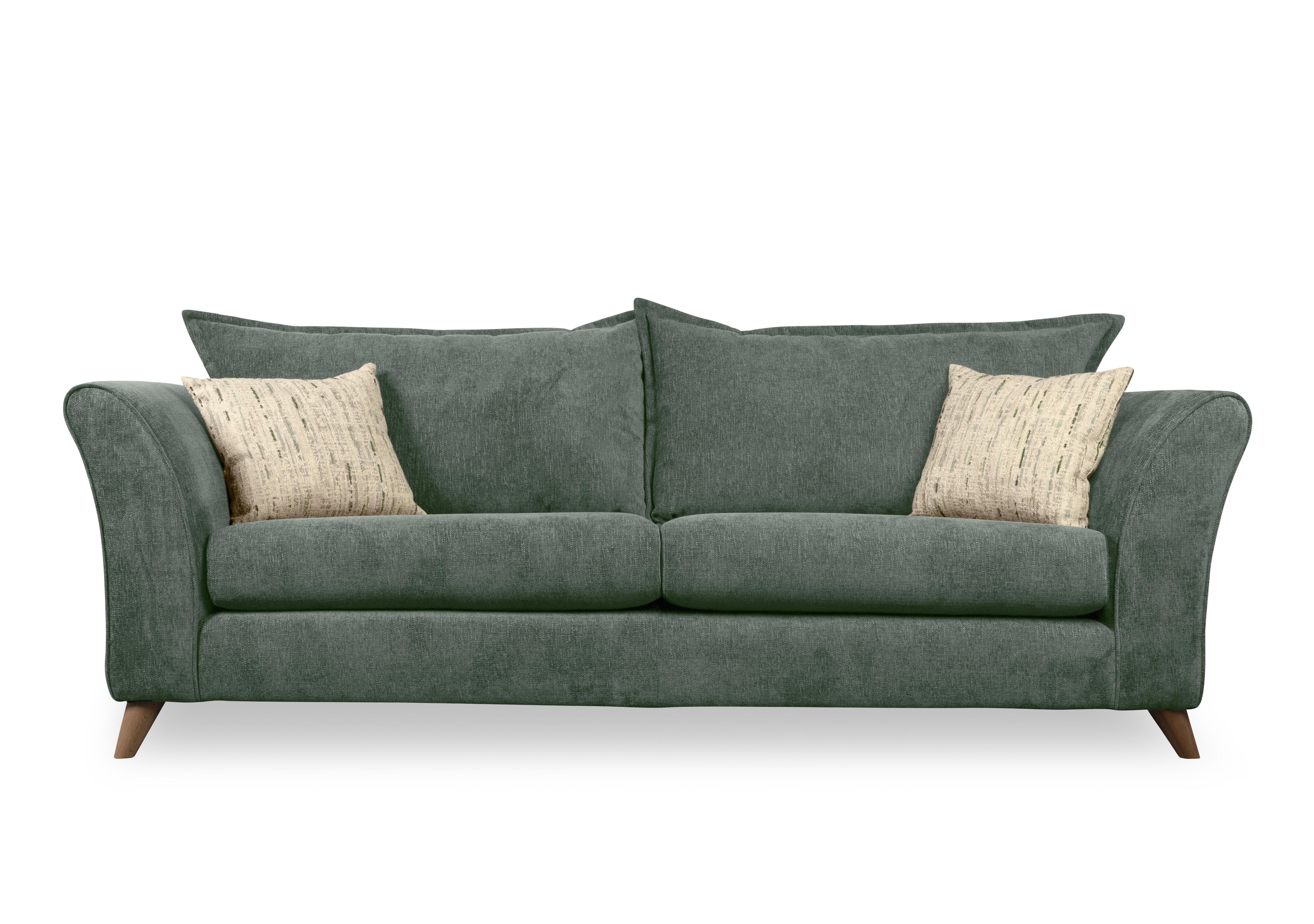 Felicity 4 Seater Sofa in Emerald on Furniture Village