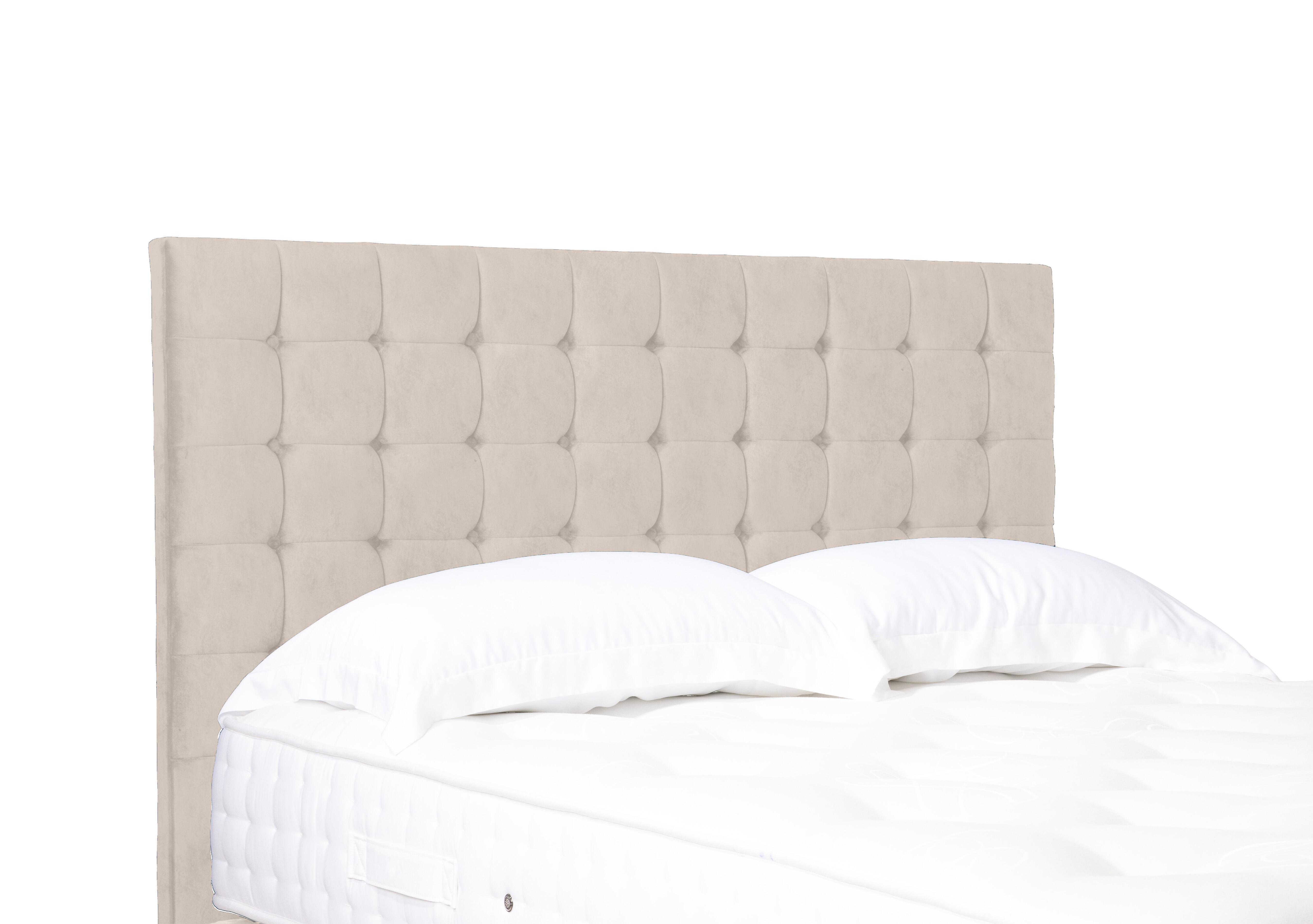 Artisan Collection Dot Standard Floor Standing Headboard in 901 Sandstone Pearl on Furniture Village