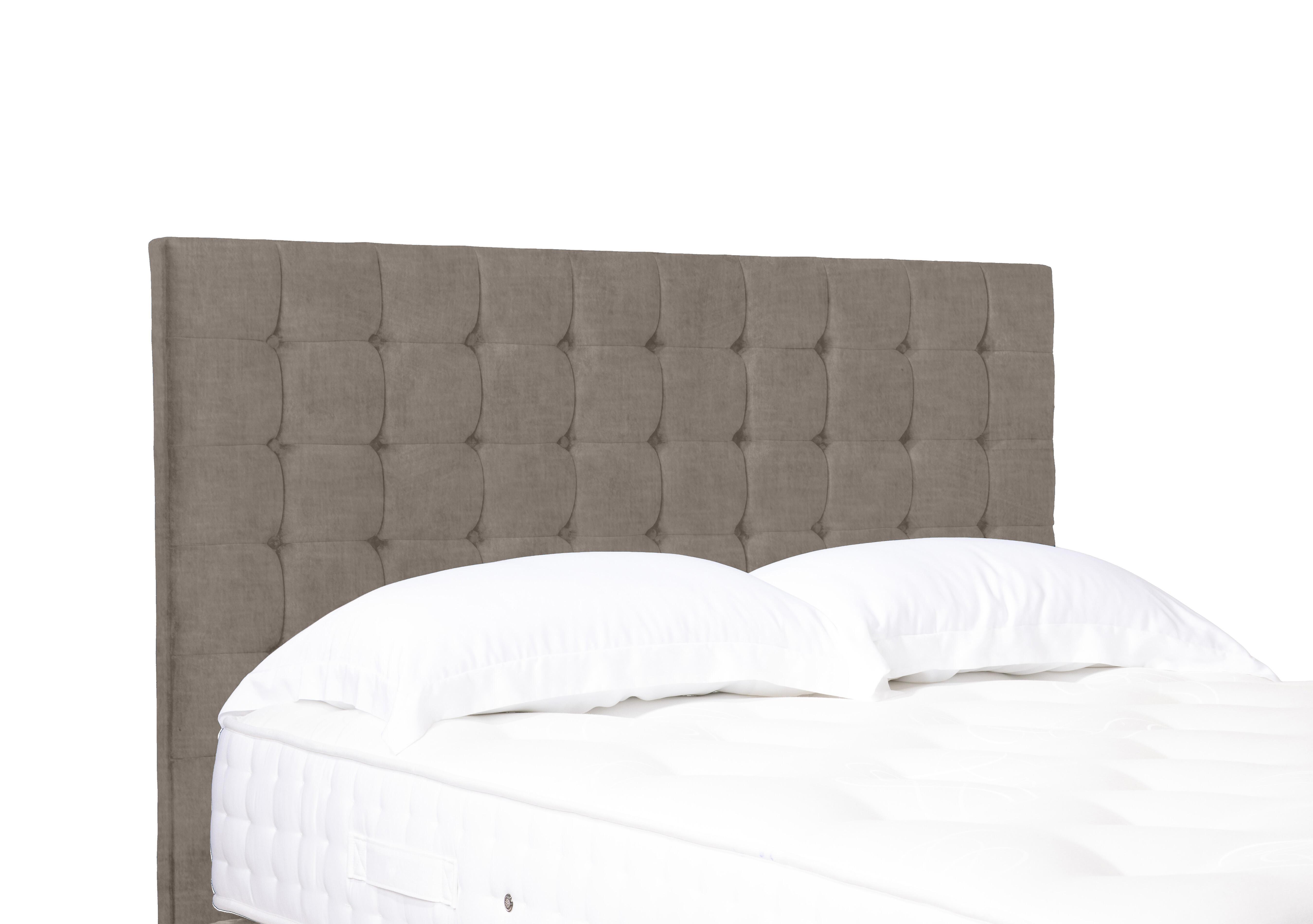 Artisan Collection Dot Standard Floor Standing Headboard in 904 Warm Onyx on Furniture Village