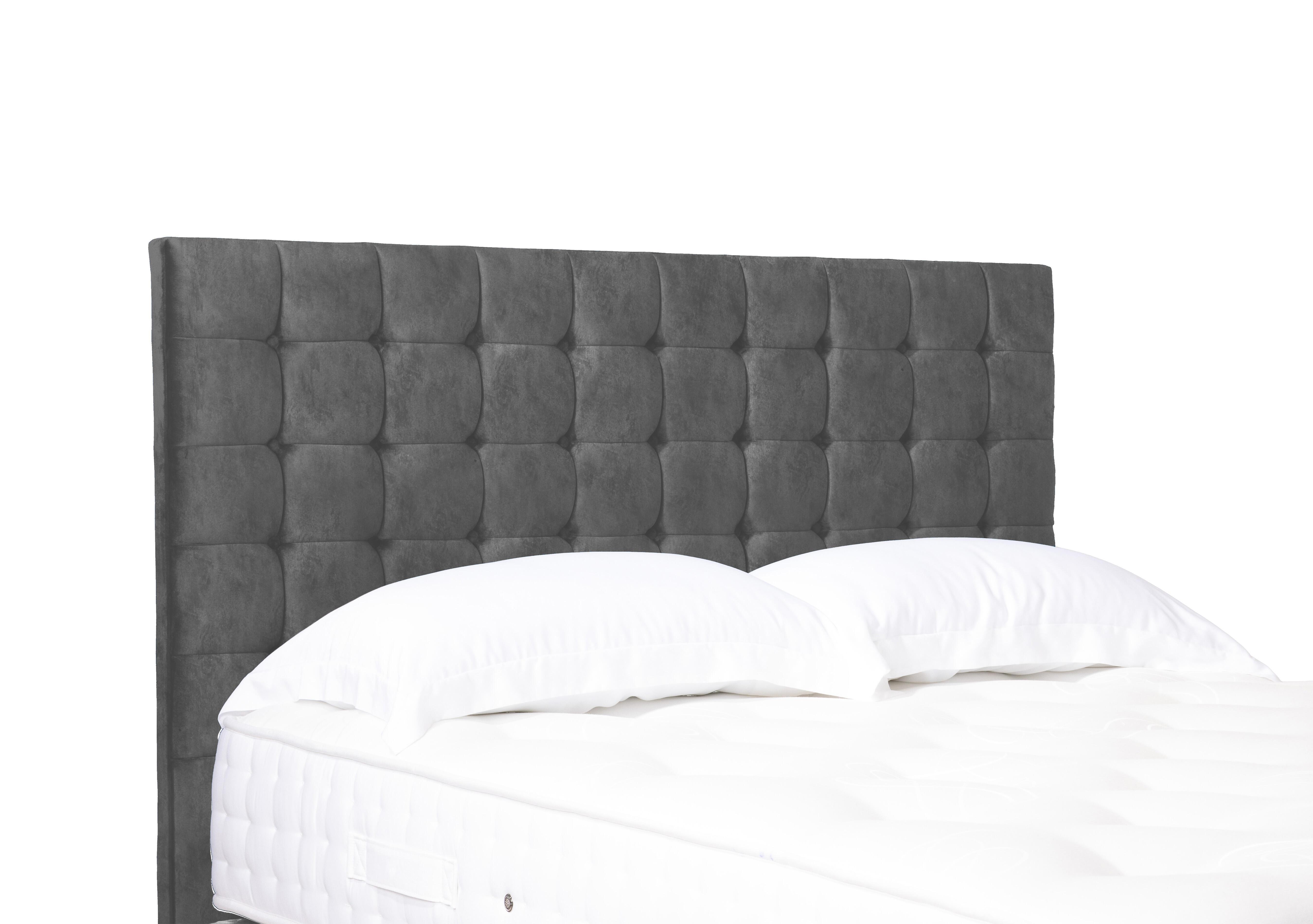Artisan Collection Dot Standard Floor Standing Headboard in Dapple Mink on Furniture Village