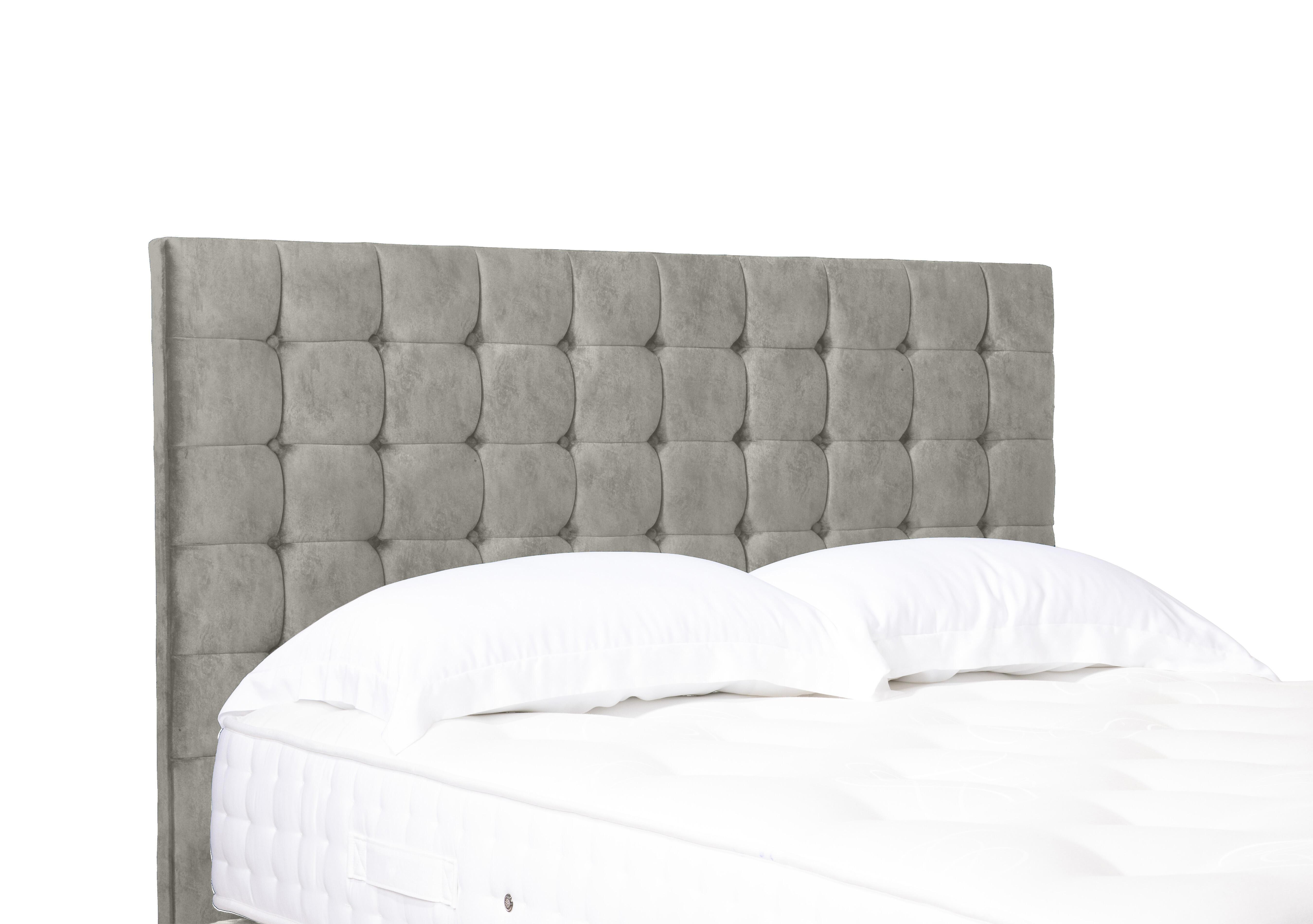 Artisan Collection Dot Standard Floor Standing Headboard in Daytona Stone on Furniture Village