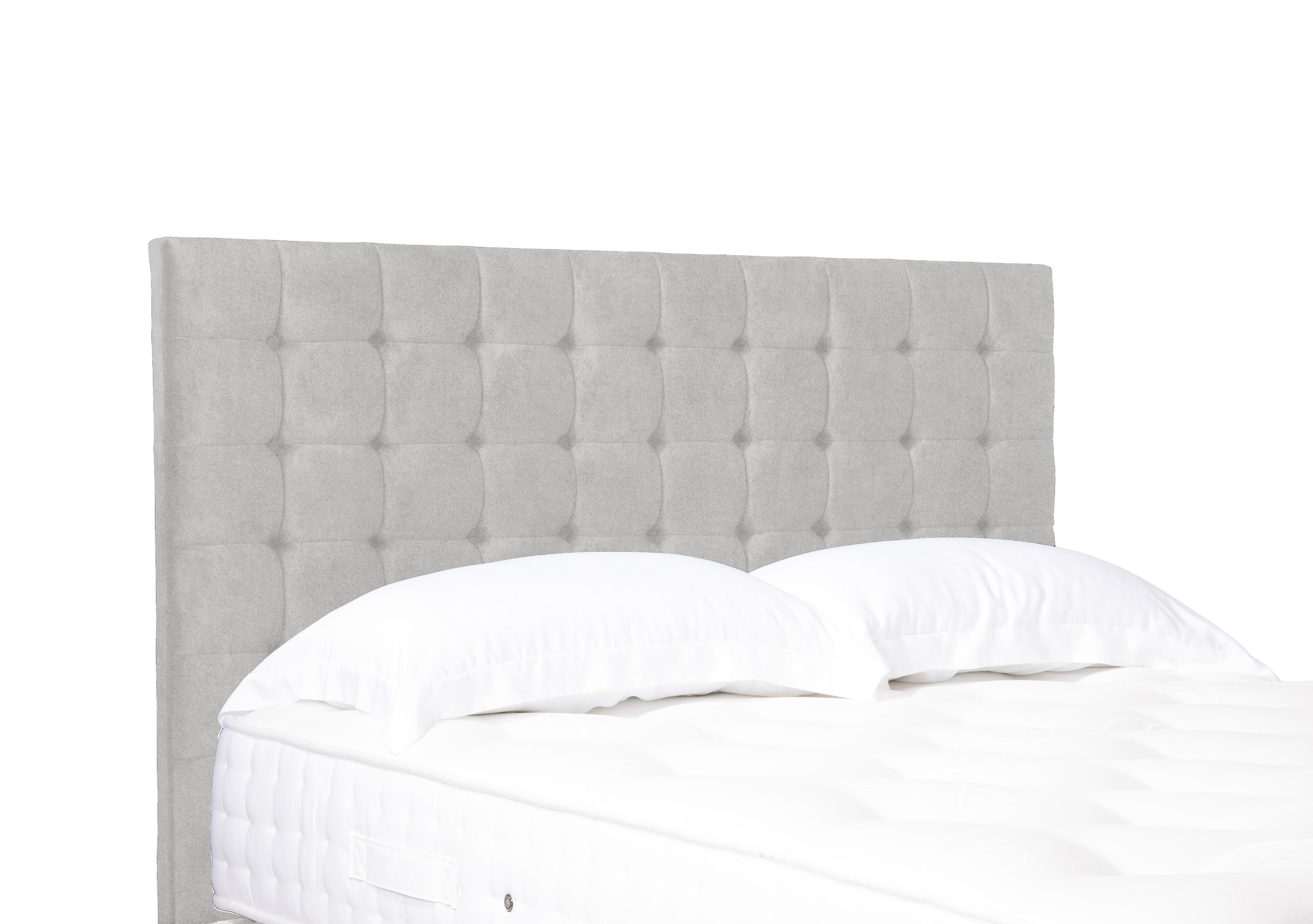 Artisan Collection Dot Standard Floor Standing Headboard in Plain Opal on Furniture Village