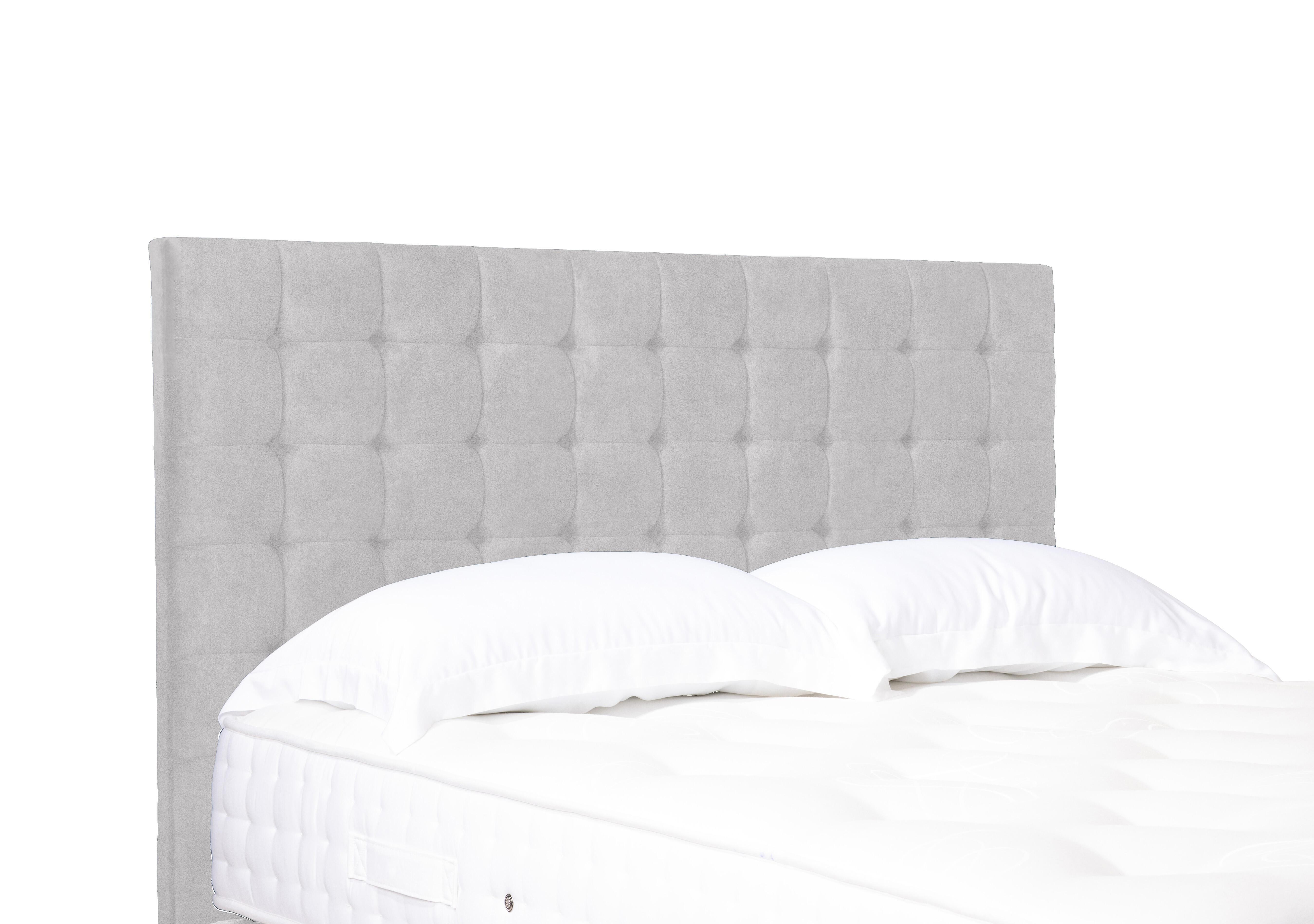 Artisan Collection Dot Standard Floor Standing Headboard in Queens Pebble on Furniture Village