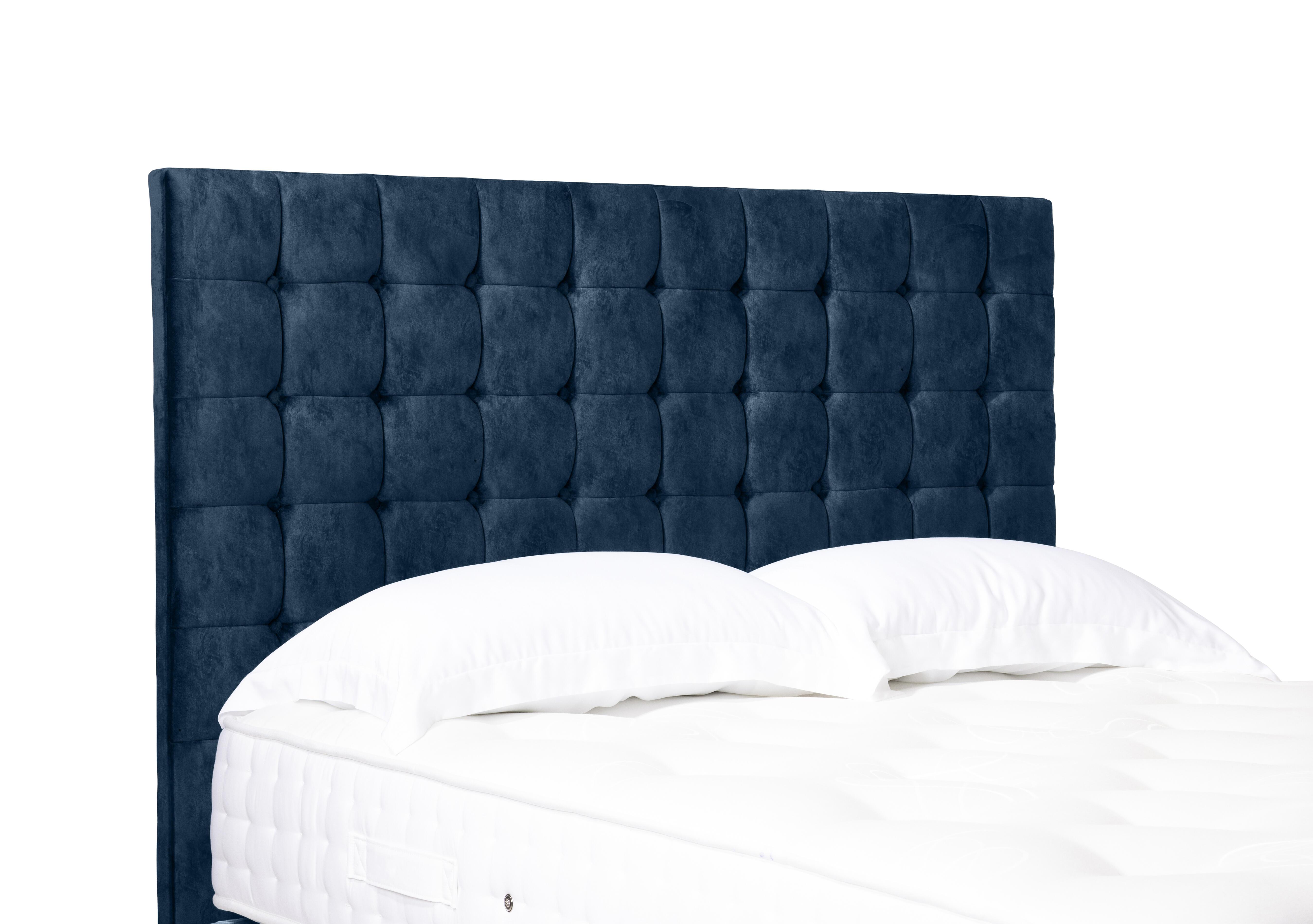 Artisan Collection Dot Medium Floor Standing Headboard in Daytona Ocean on Furniture Village