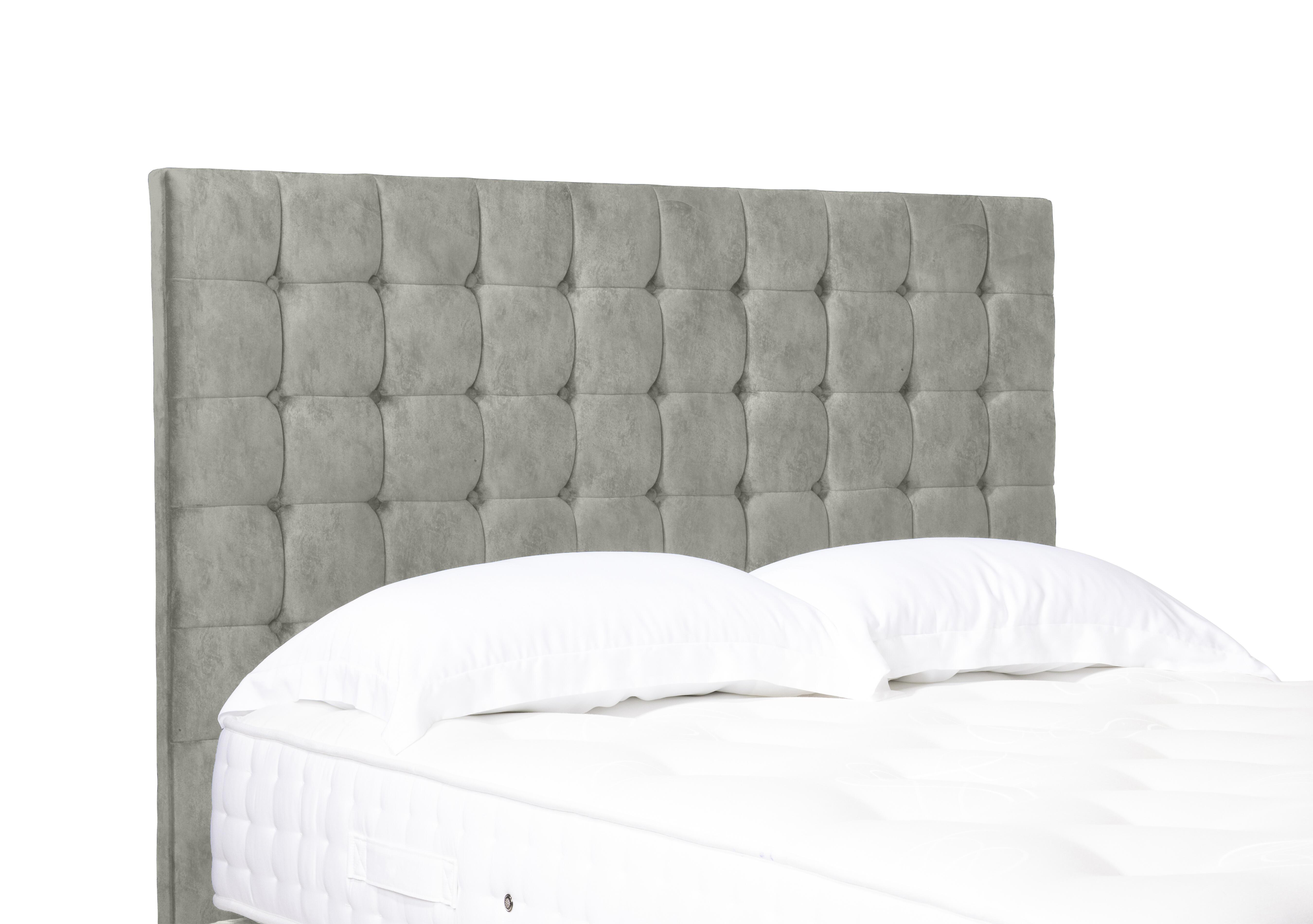 Artisan Collection Dot Medium Floor Standing Headboard in Daytona Stone on Furniture Village