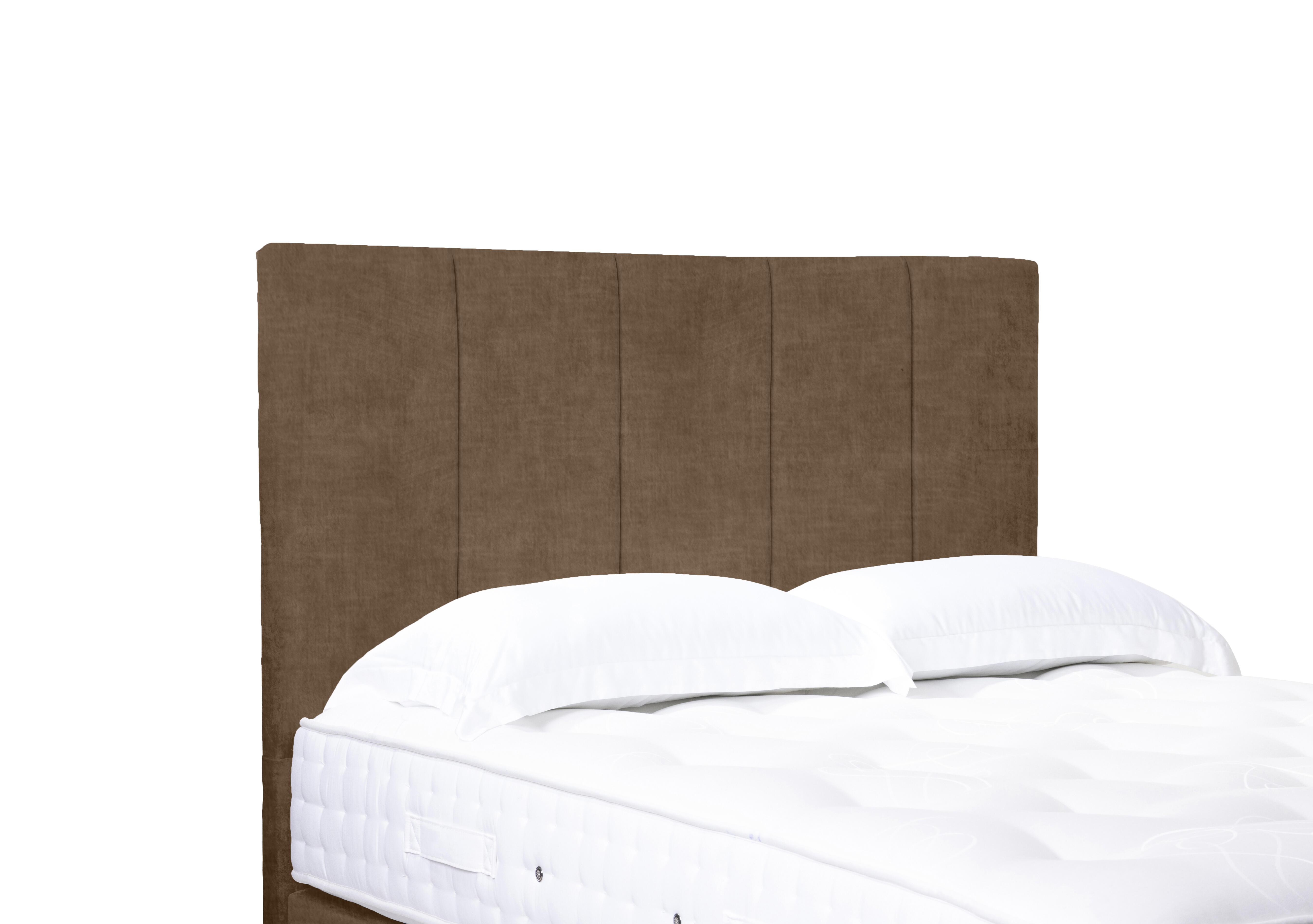 Artisan Collection Strata High Floor Standing Headboard in Lace Caramel on Furniture Village