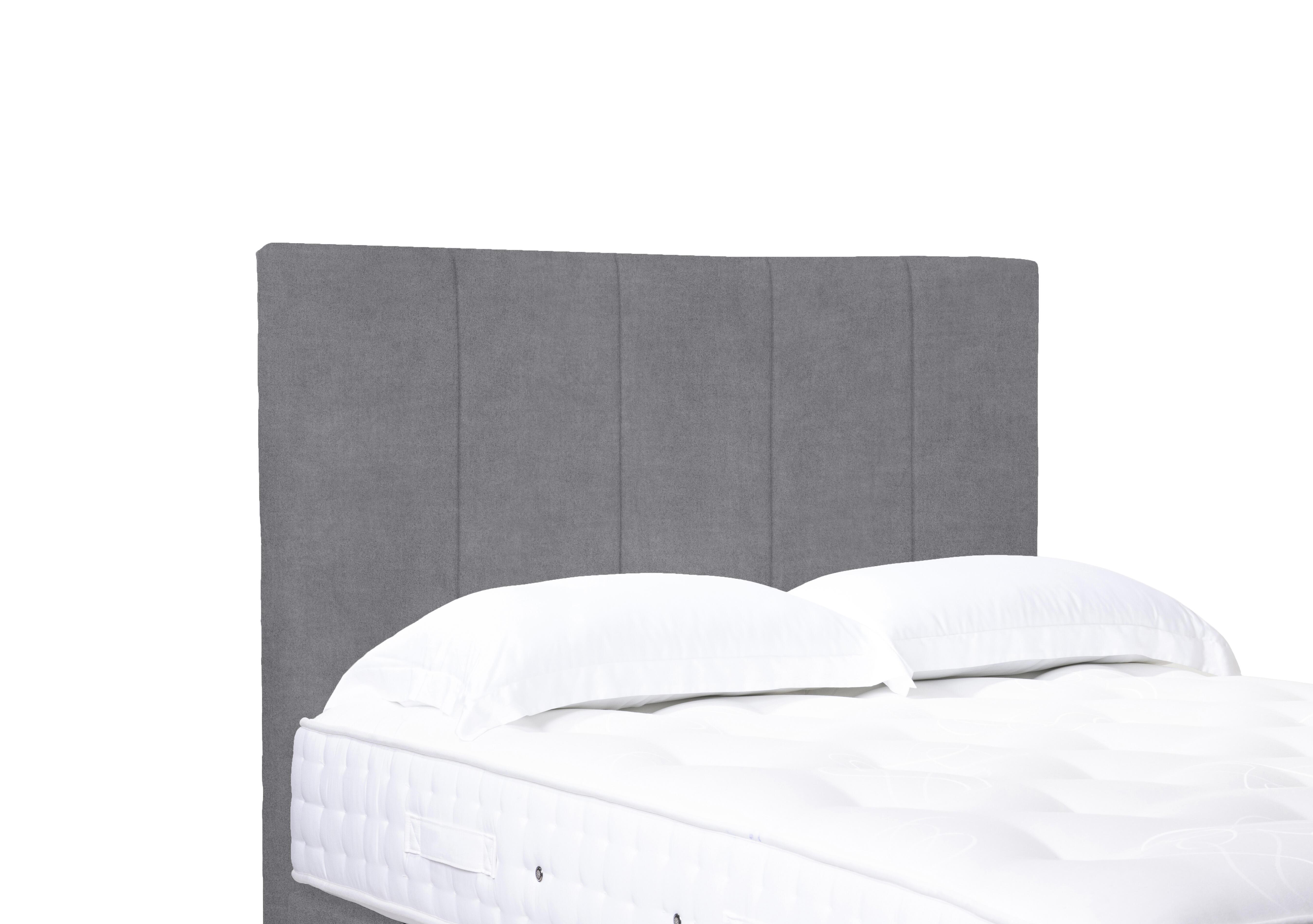 Artisan Collection Strata High Floor Standing Headboard in Plain Diamond on Furniture Village