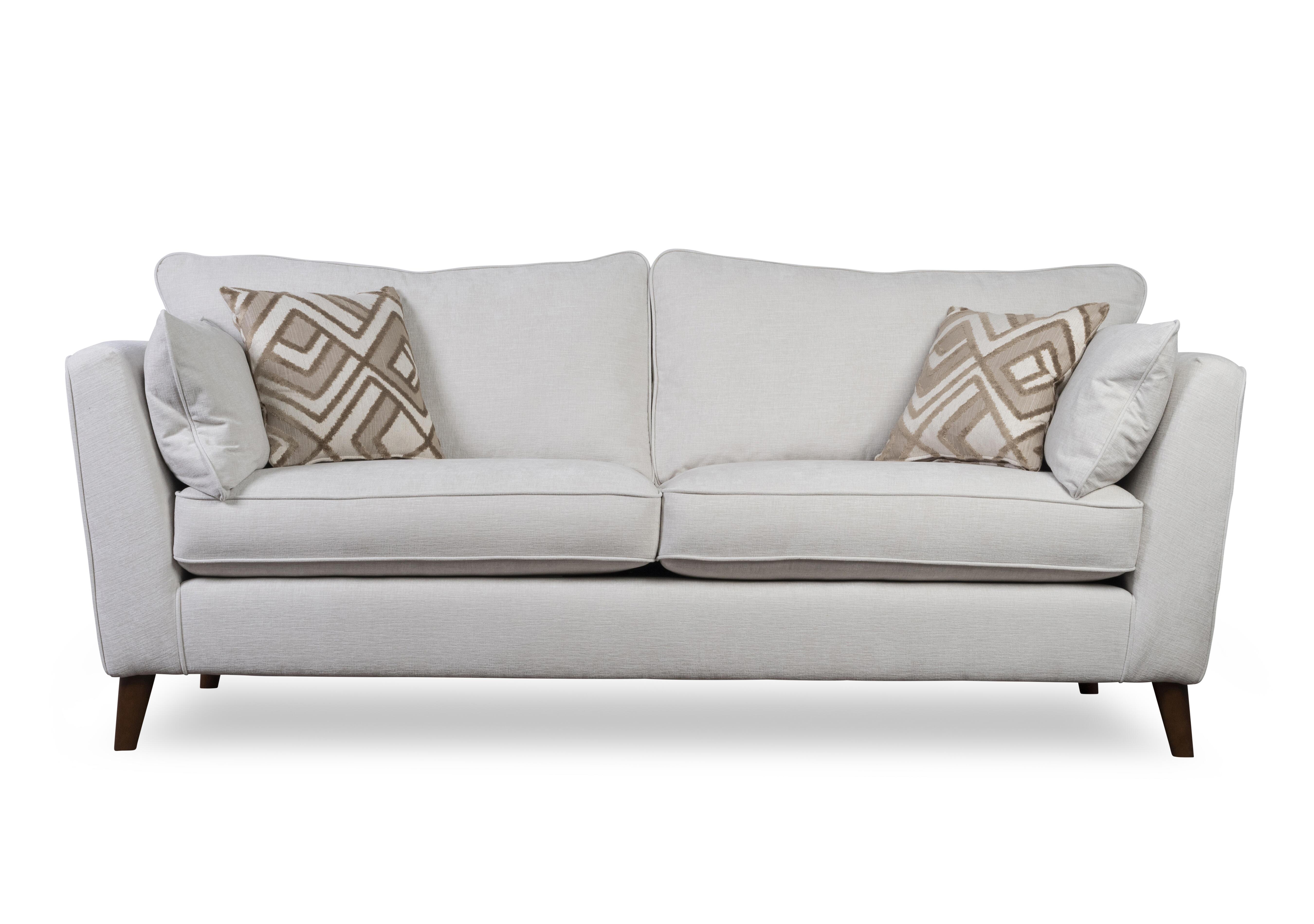 Kinley 4 Seater Sofa in Linen on Furniture Village