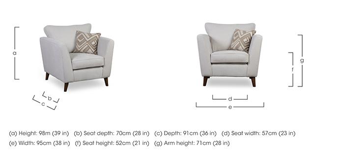 Kinley Chair in  on Furniture Village