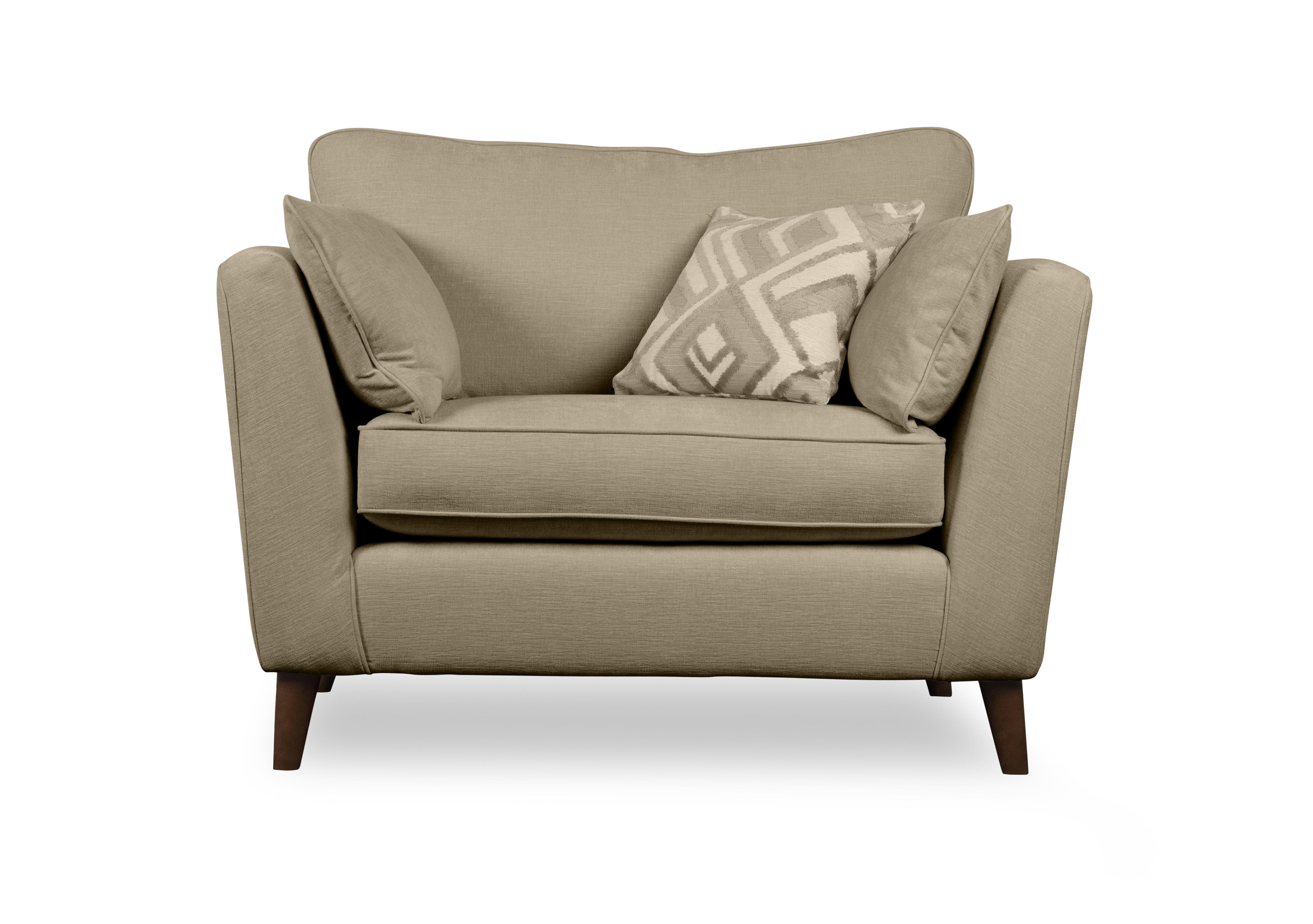 Kinley Snuggler in Truffle on Furniture Village