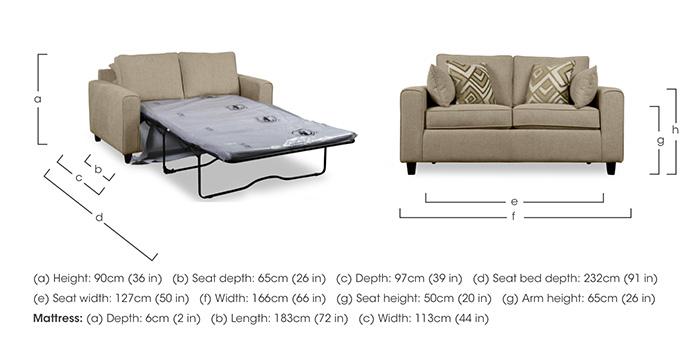 Ripon 3 Seater Sofa Bed in  on Furniture Village
