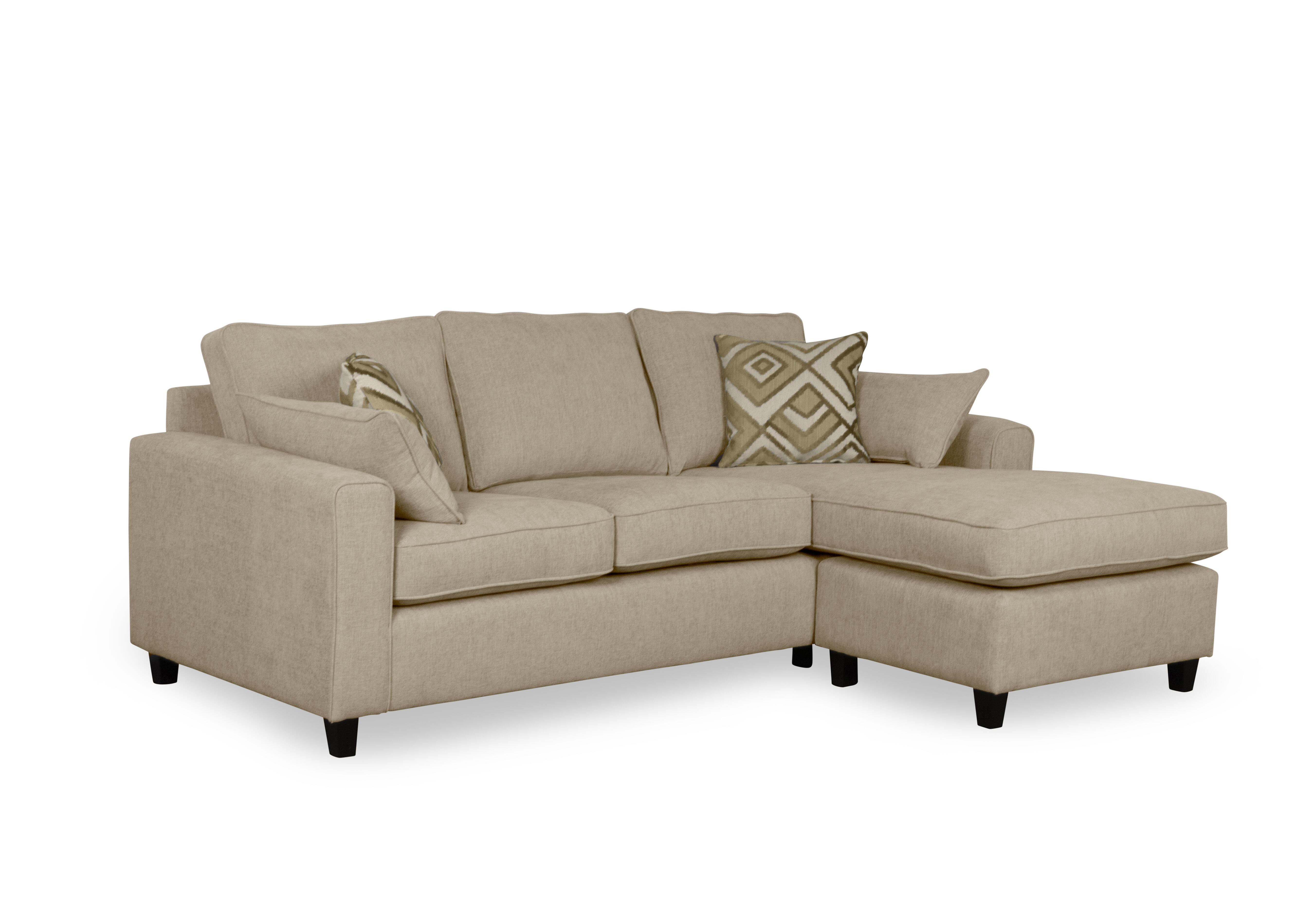 Ripon 3 Seater Reversible Chaise End Sofa in Oatmeal on Furniture Village