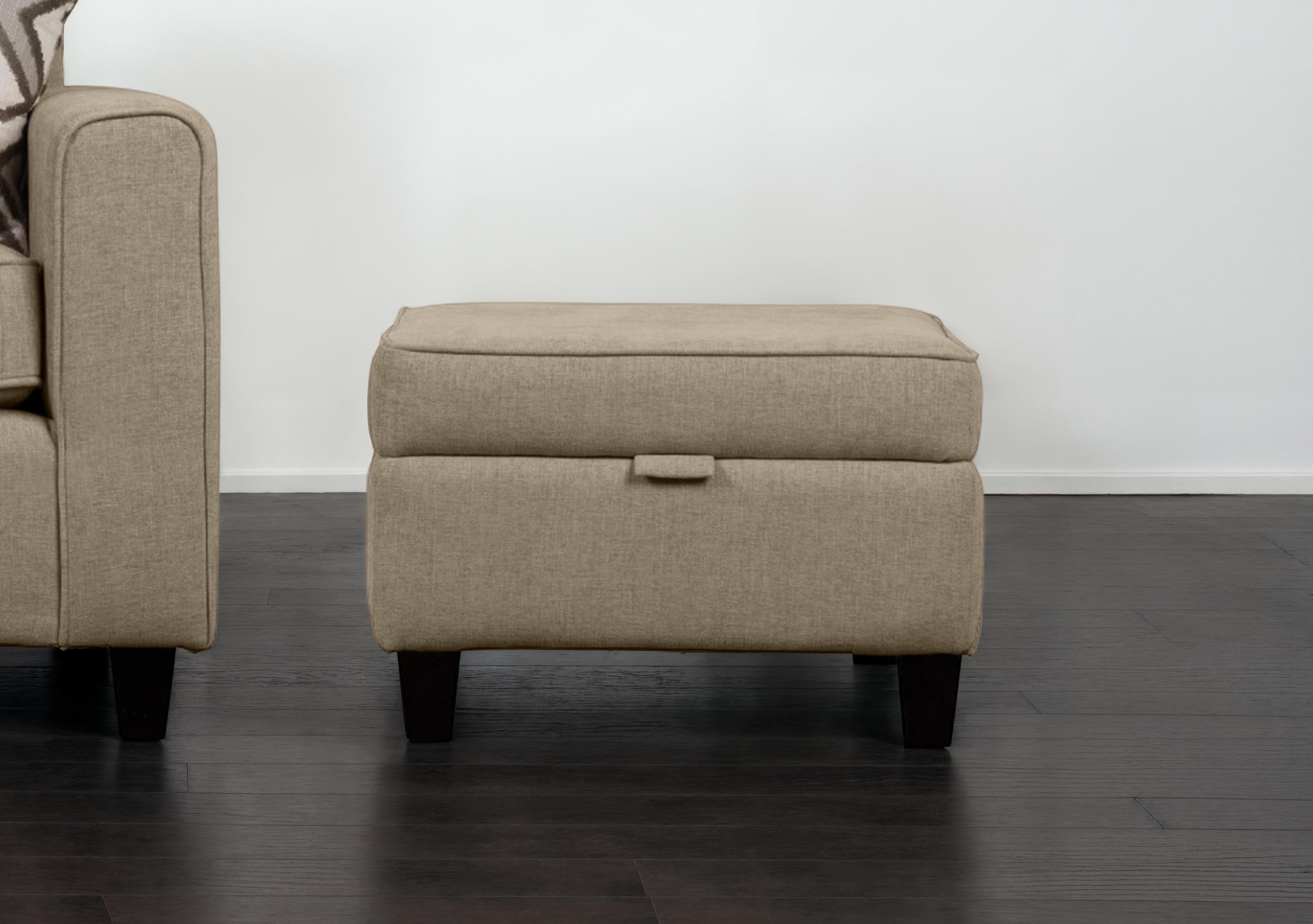 Ripon Storage Footstool in  on Furniture Village