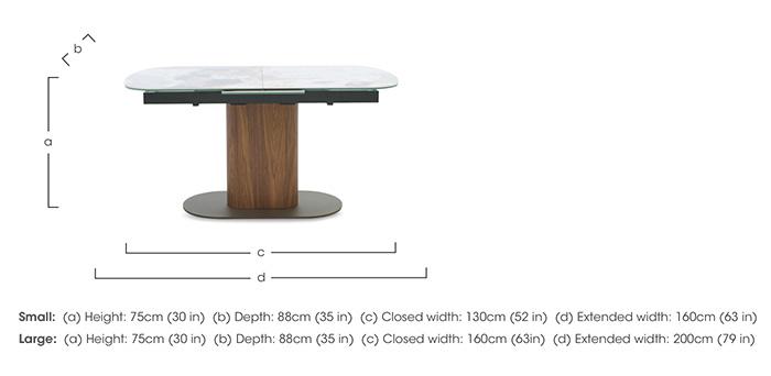 Mekong Extending Dining Table in  on Furniture Village