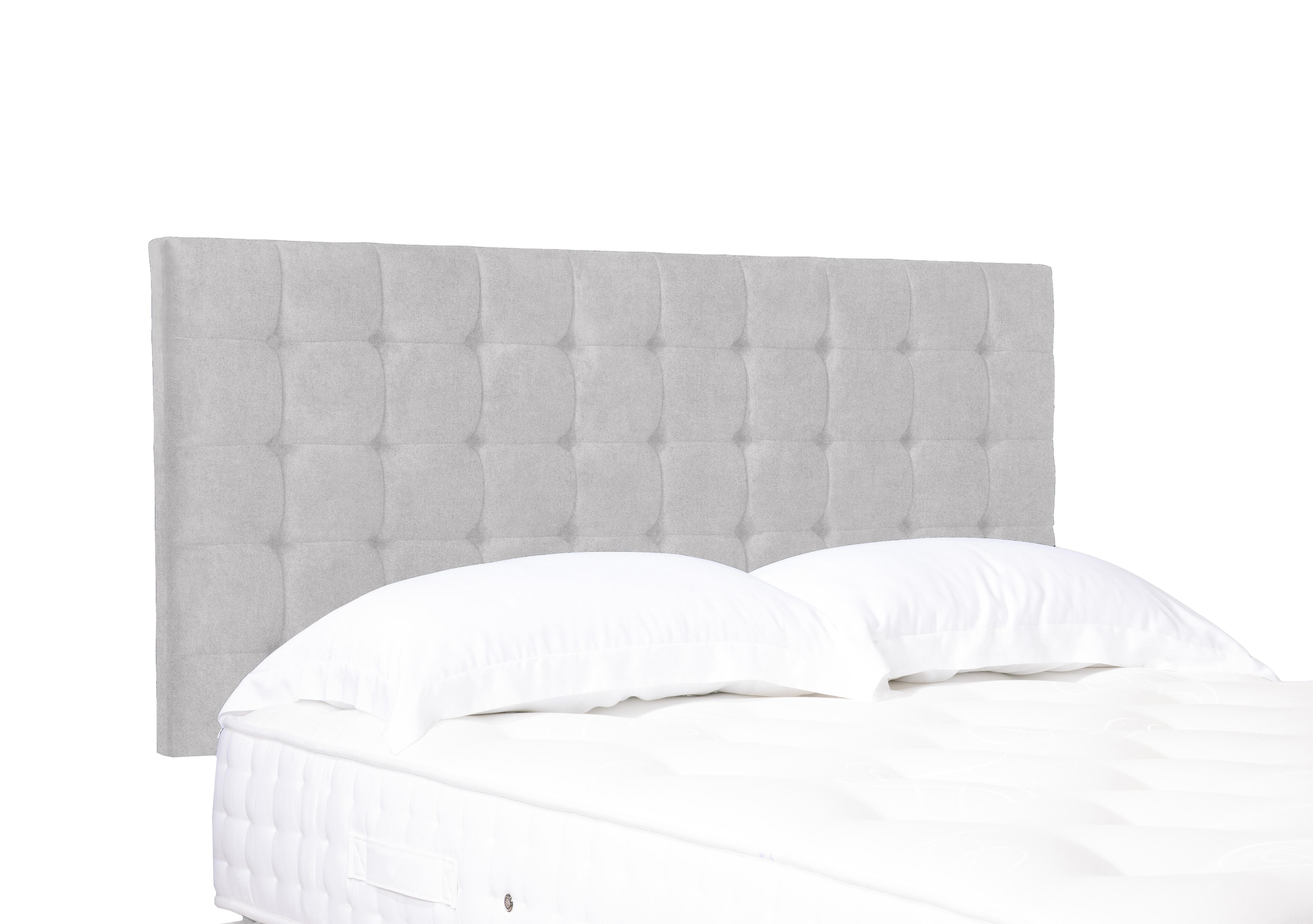 Artisan Collection Dot Standard Strutted Headboard in Queens Pebble on Furniture Village