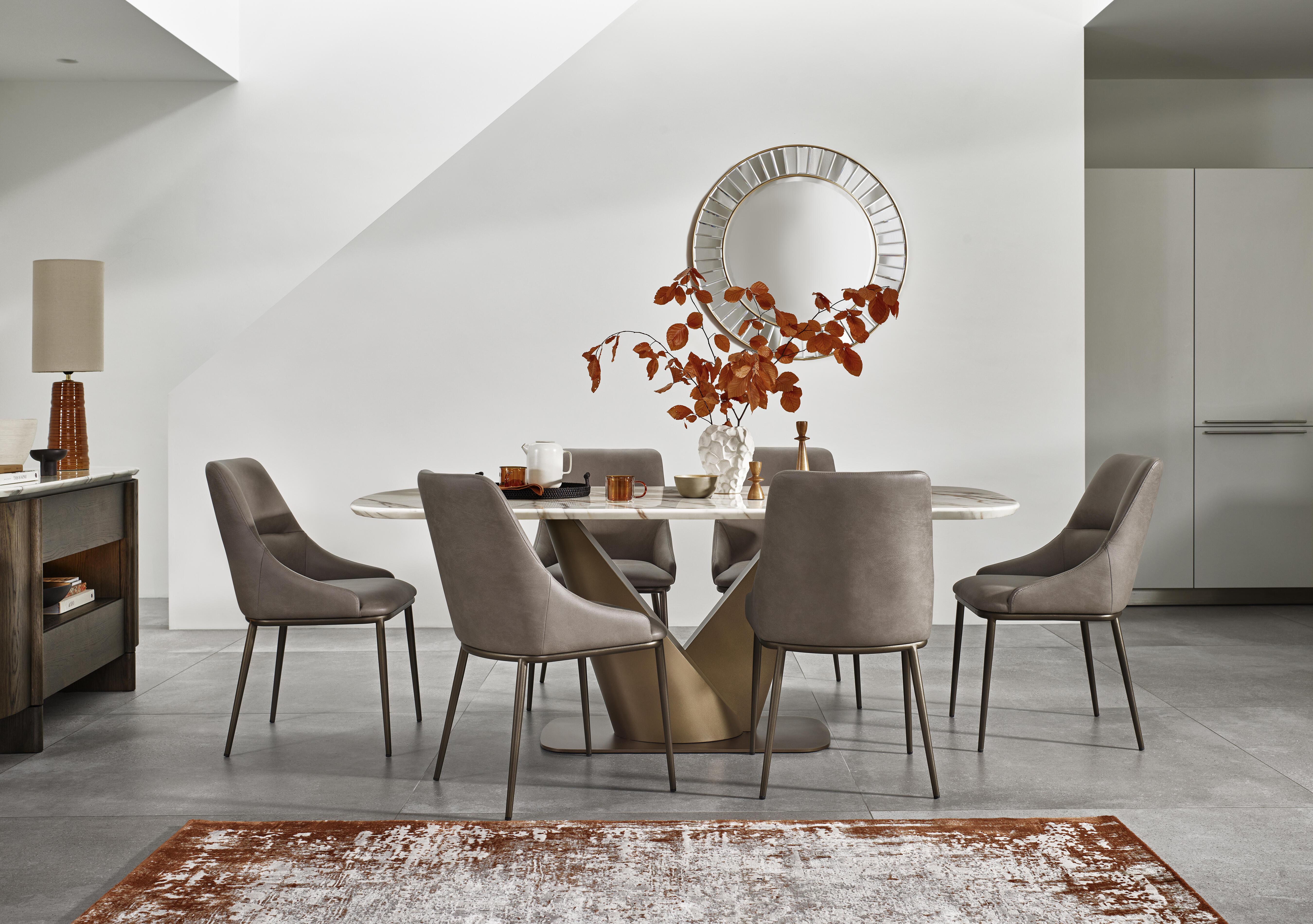 Camino Dining Table and 6 Dining Chairs in  on Furniture Village