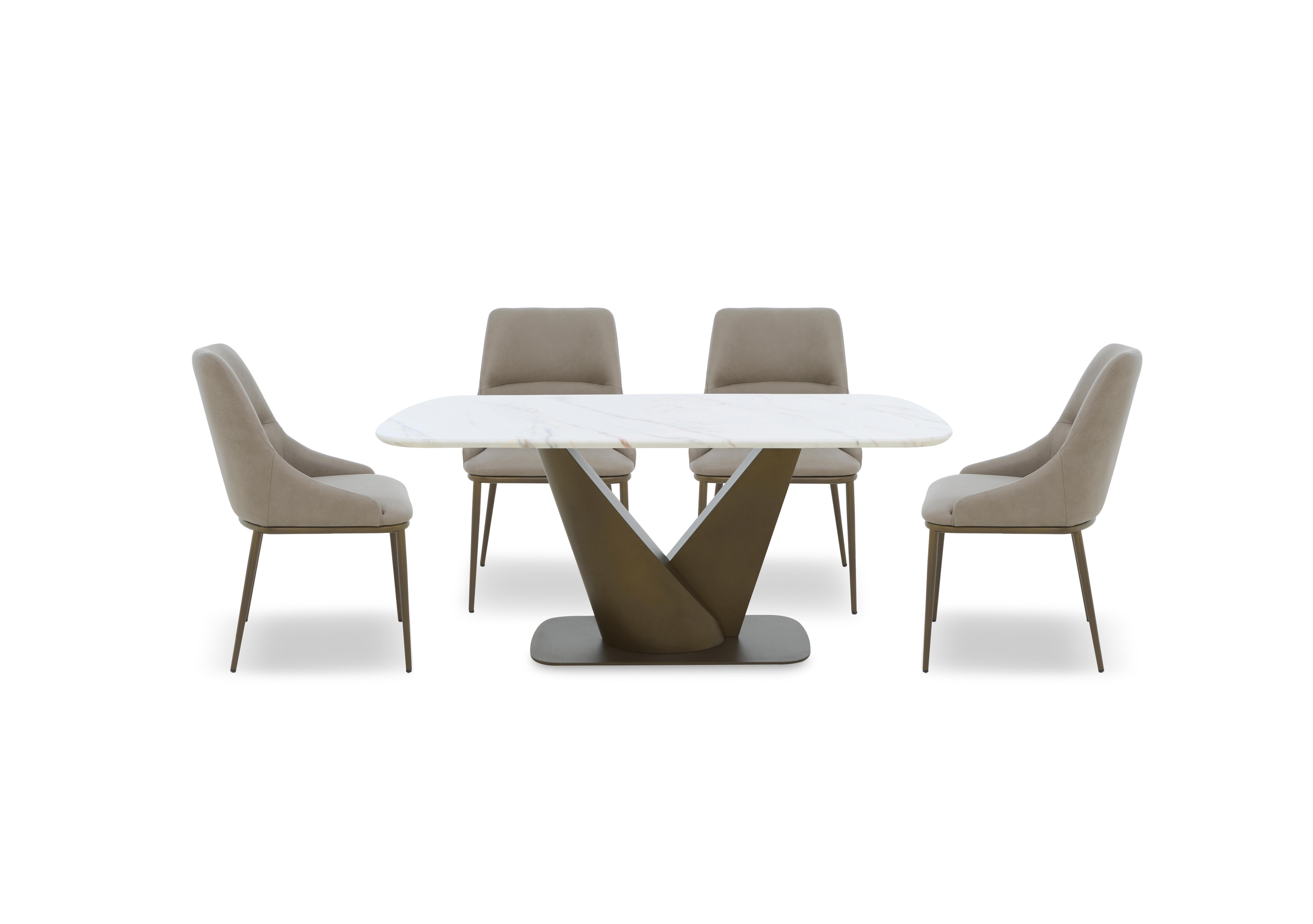 Camino Dining Table and 4 Dining Chairs in  on Furniture Village
