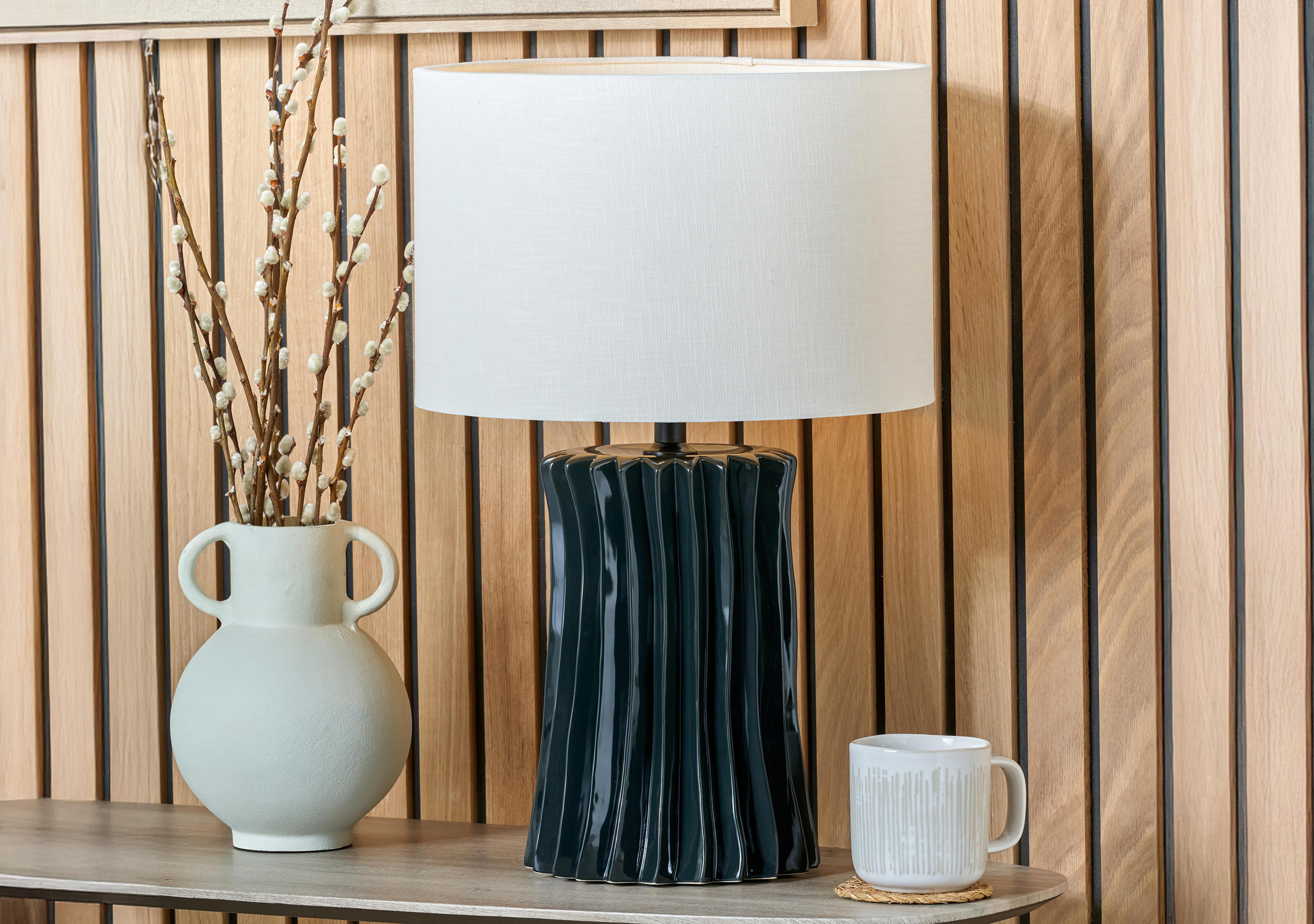Zarina Table Lamp in  on Furniture Village