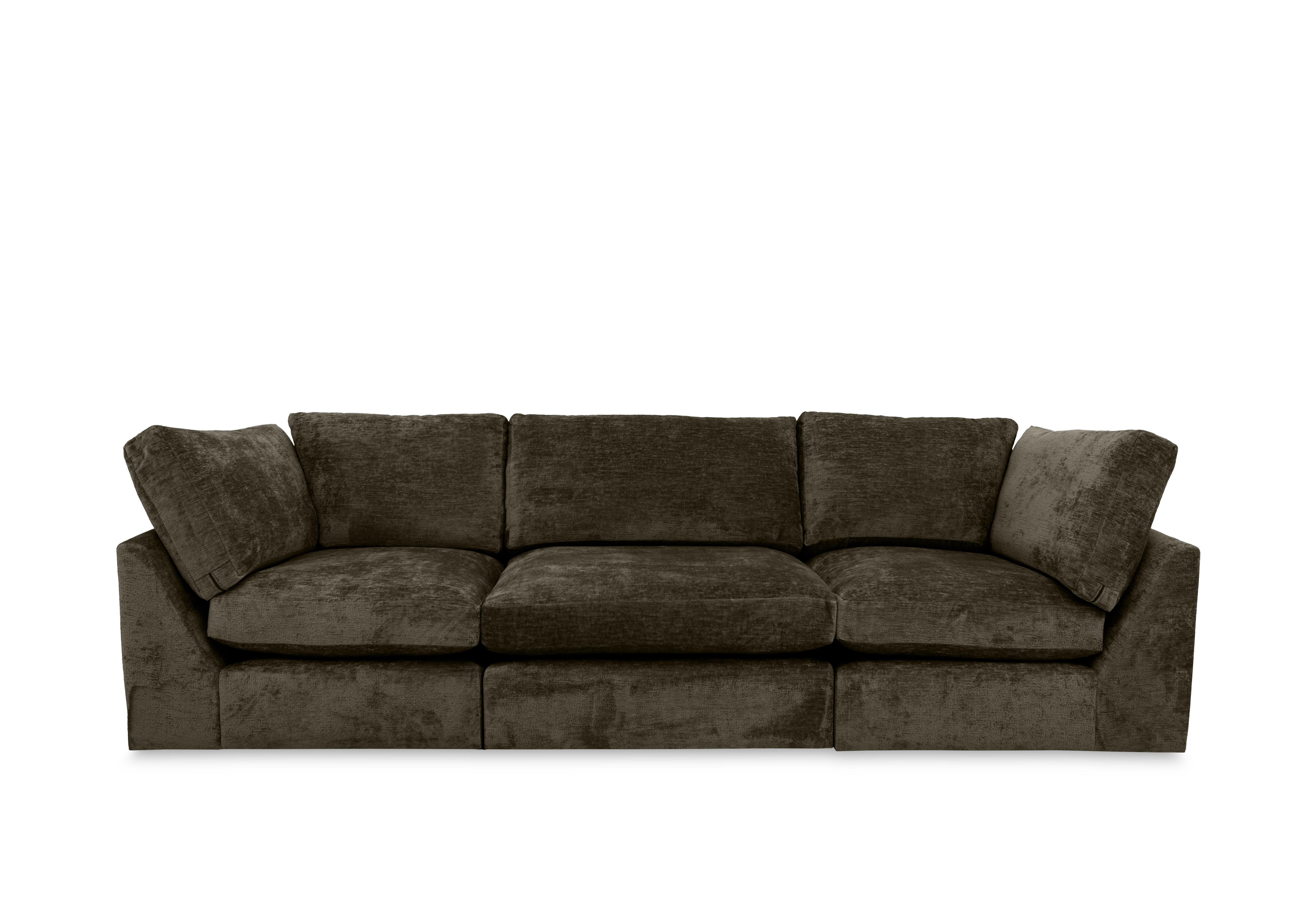Boutique Savoy 3 Seater Sofa in Imperial Olive on Furniture Village