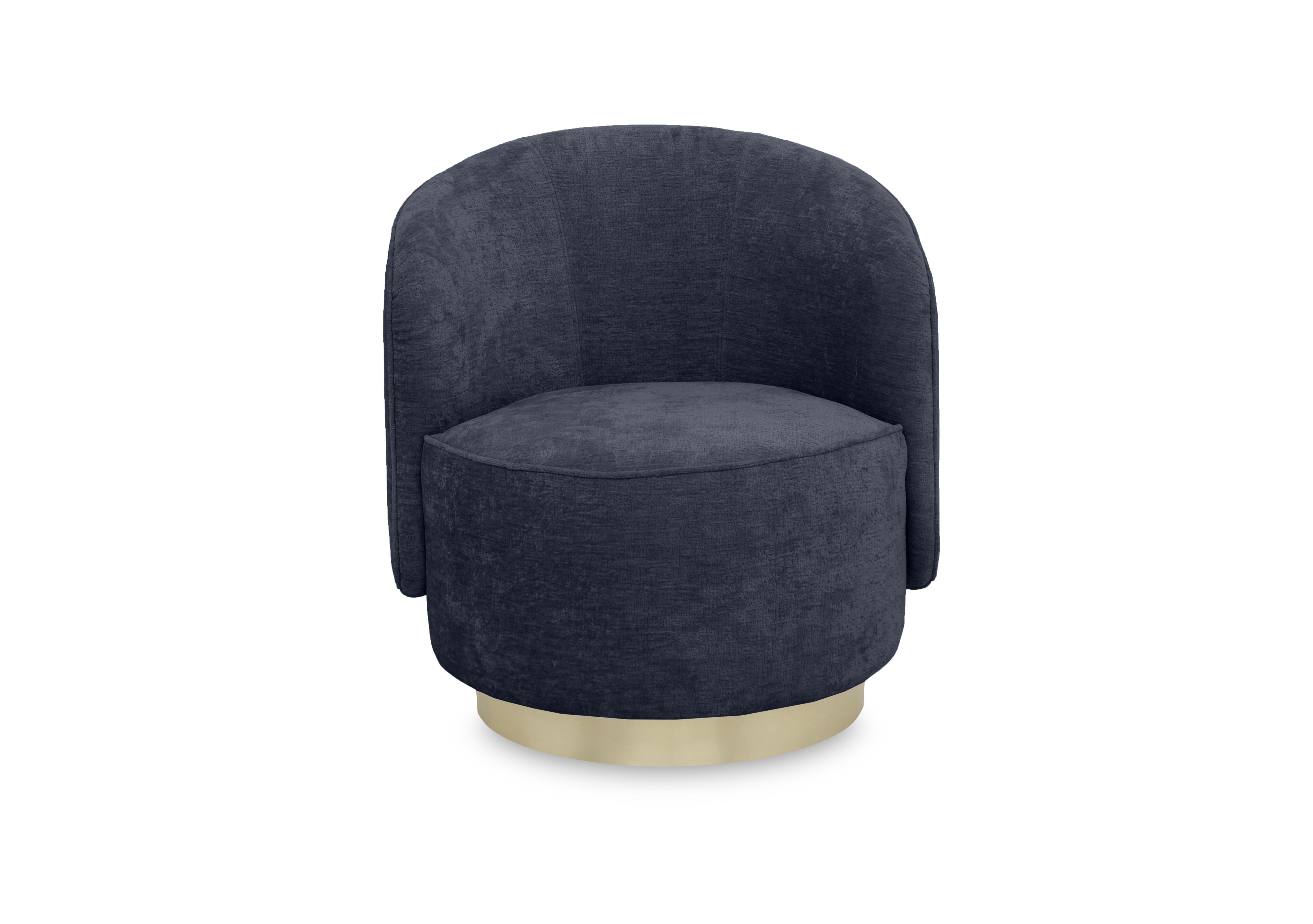 Boutique Savoy Accent Chair in Imperial Ink on Furniture Village