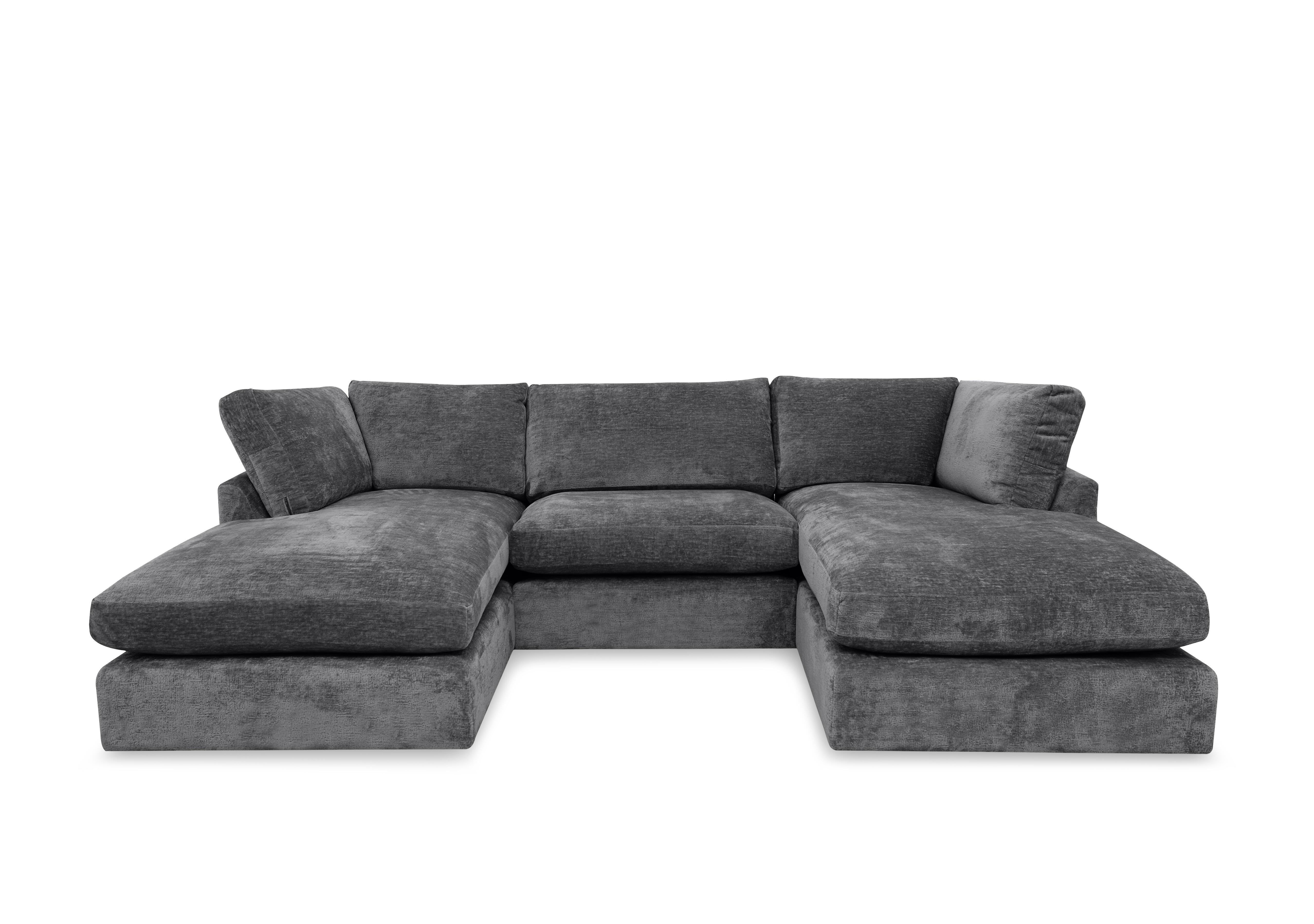 Savoy U-Shaped Corner Sofa in Imperial Shadow on Furniture Village