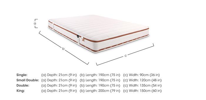 Ryze Comfort Mattress in  on Furniture Village