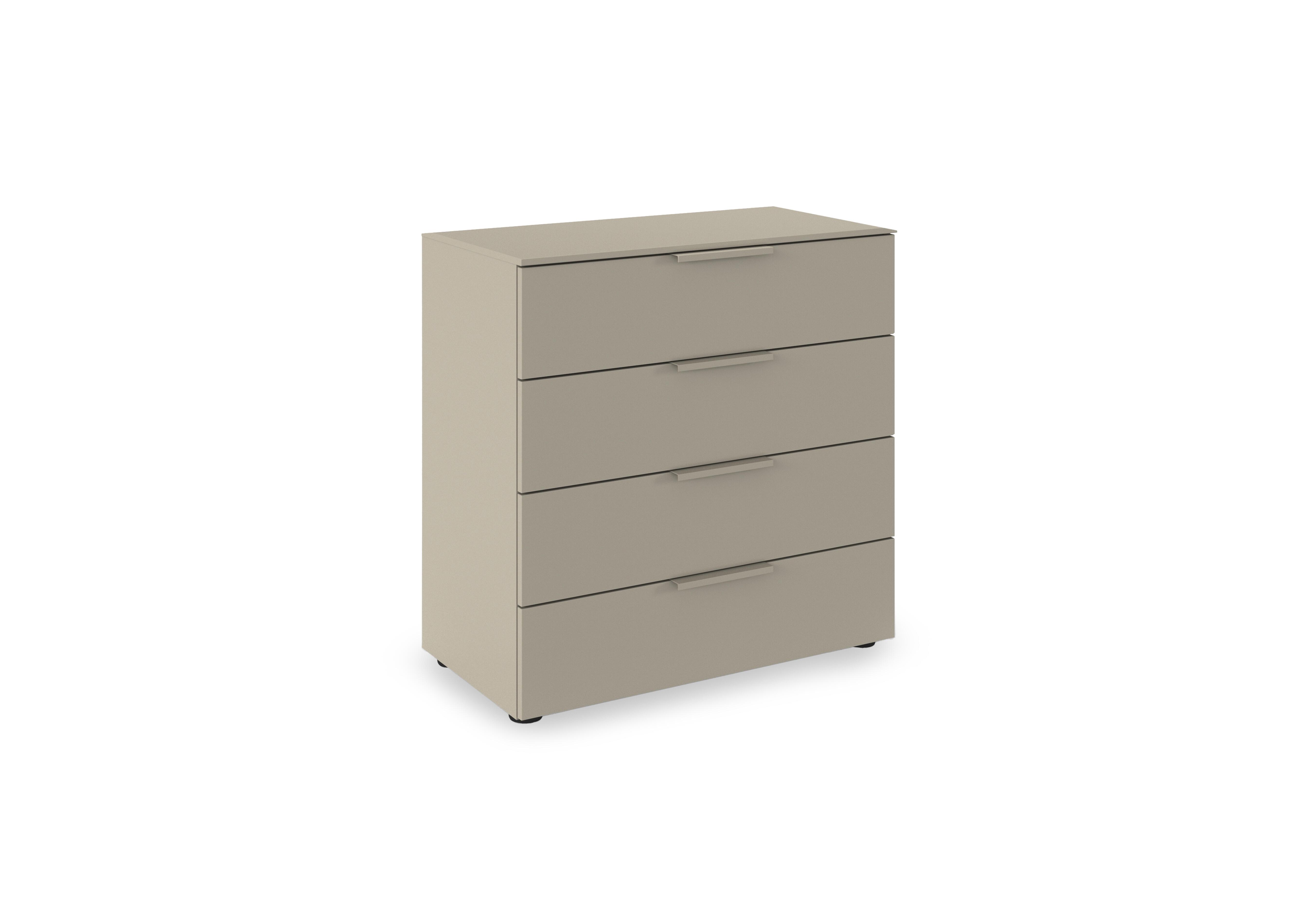 Haven 80cm 4 Drawer Décor Chest in Afd4l Fango Fango Front on Furniture Village
