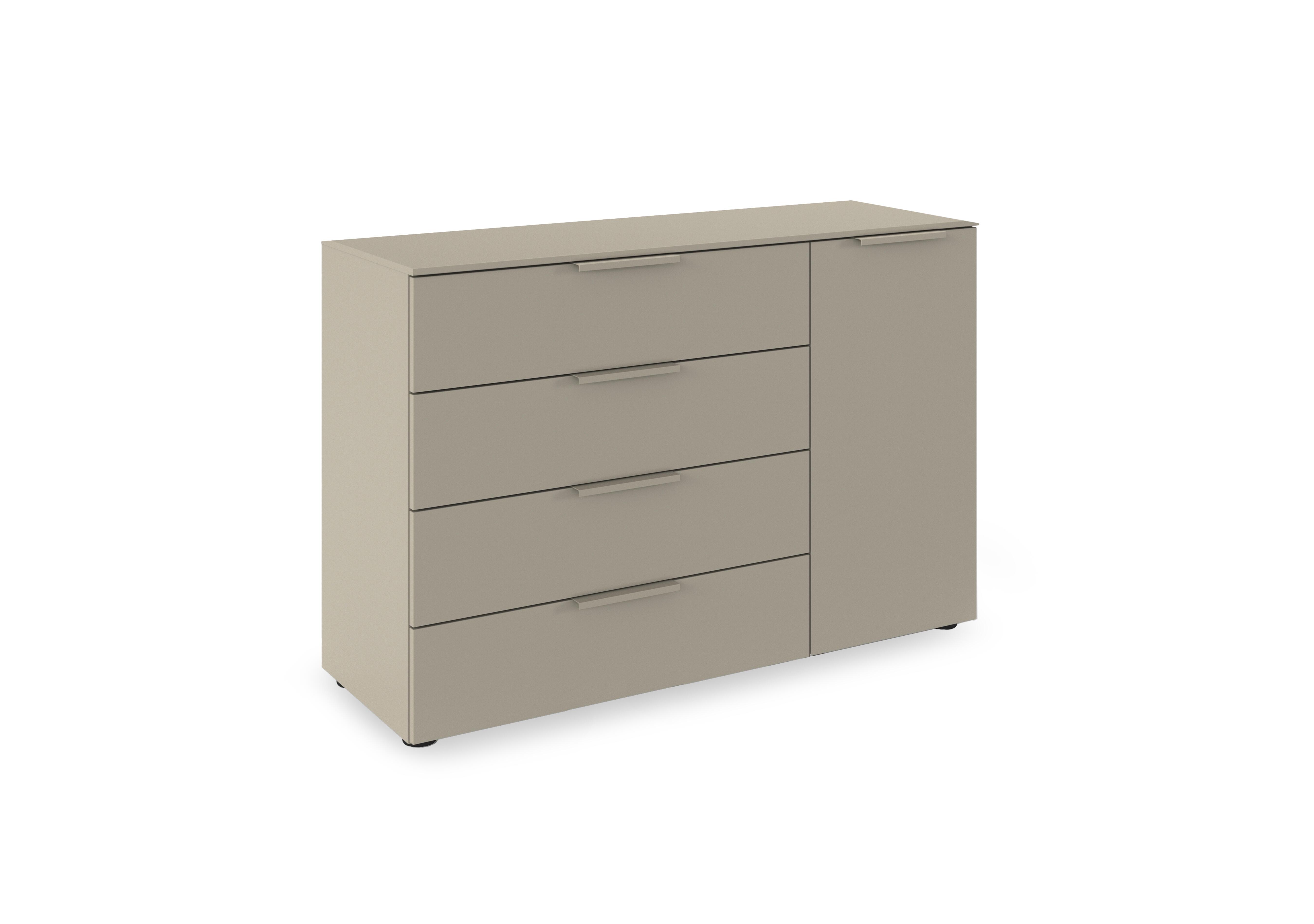 Haven 4 Drawer 1 Door Décor Chest in Afd4l Fango Fango Front on Furniture Village