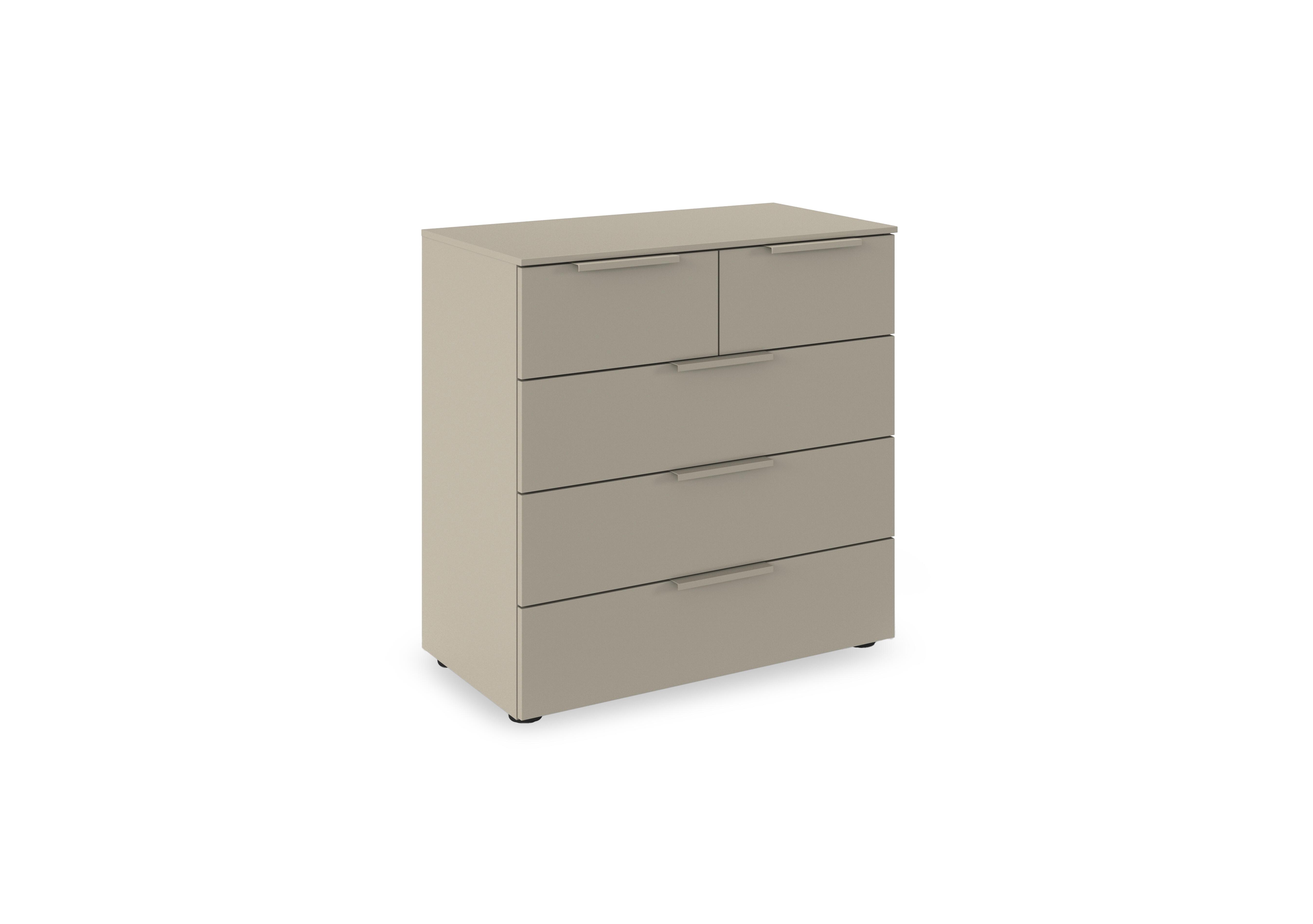 Haven 3+2 Drawer Décor Chest in Afd4l Fango Fango Front on Furniture Village