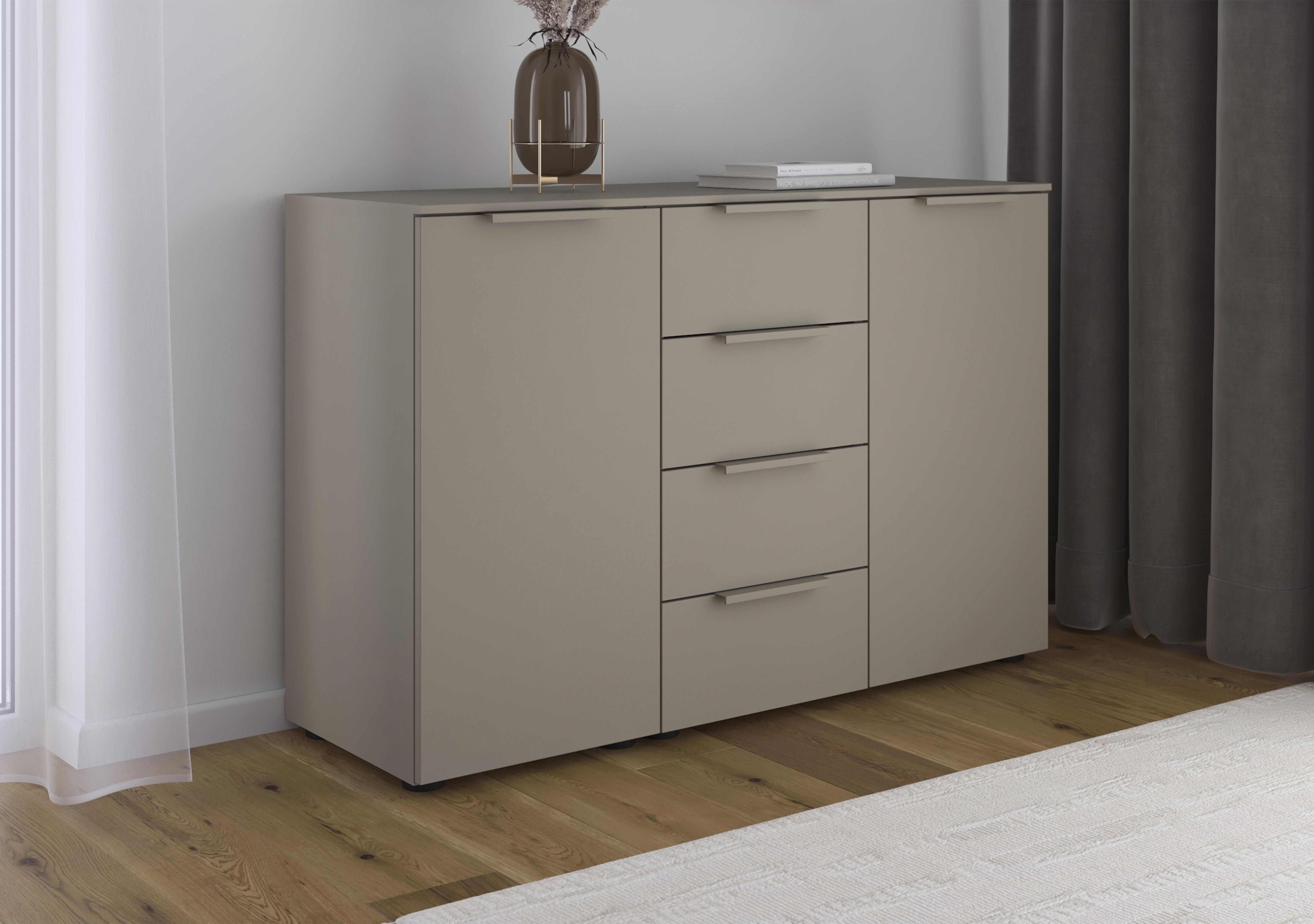 Haven 4 Drawer 2 Door Décor Chest in  on Furniture Village