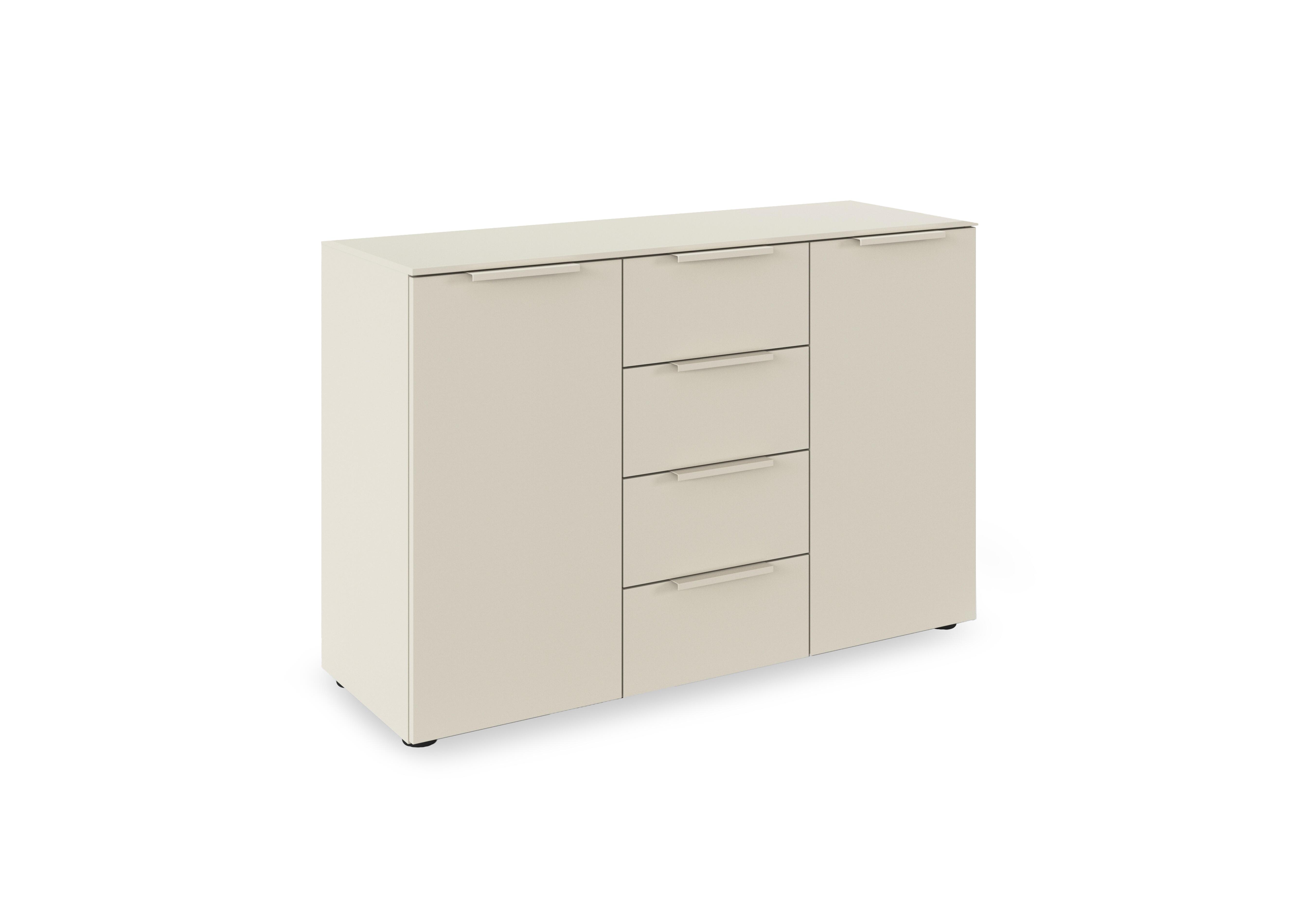 Haven 4 Drawer 2 Door Décor Chest in Acd3l  Champagne Champagne Frn on Furniture Village