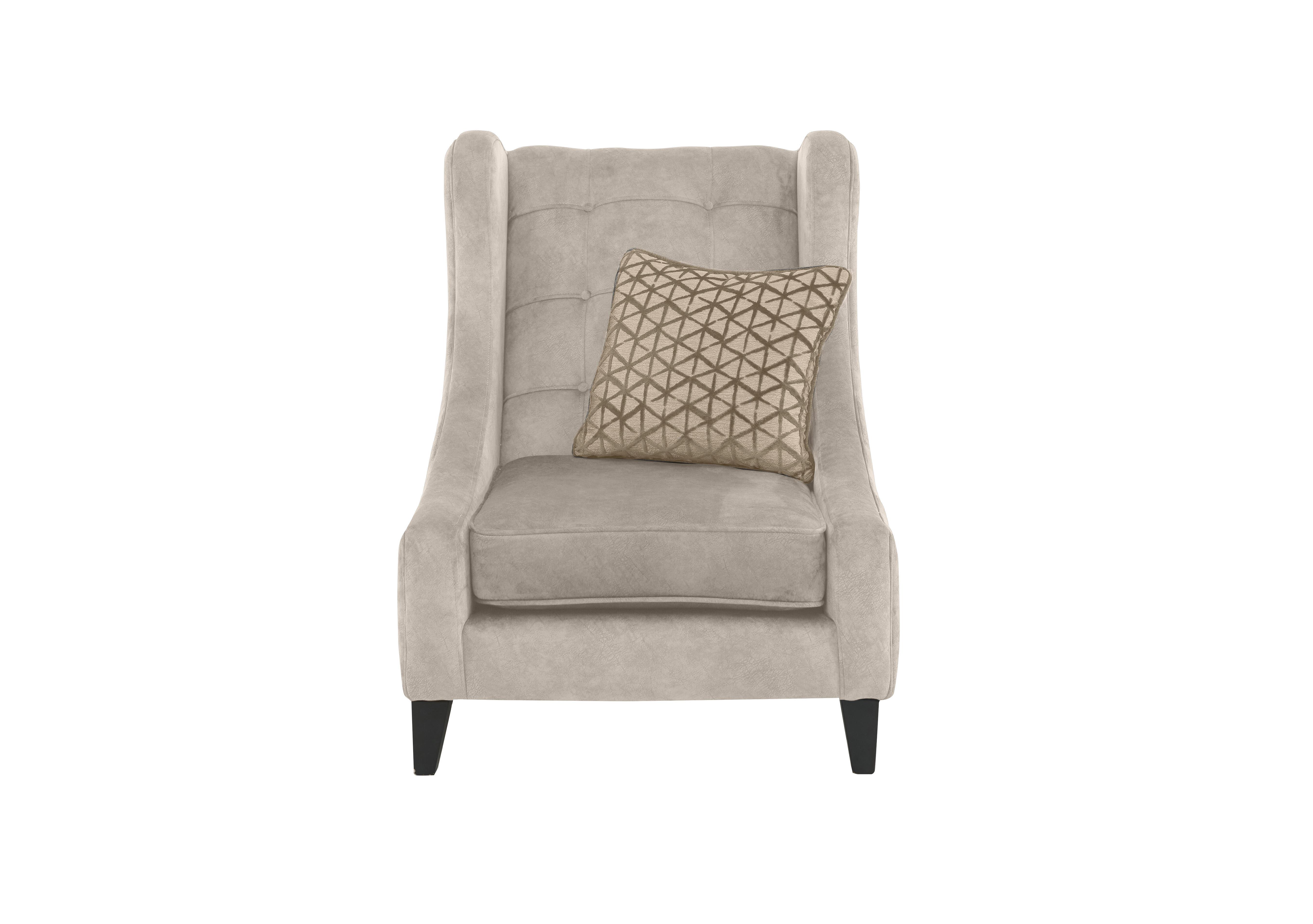 Mariah Fabric Accent Armchair in Dapple Cream-Tri No Insert on Furniture Village
