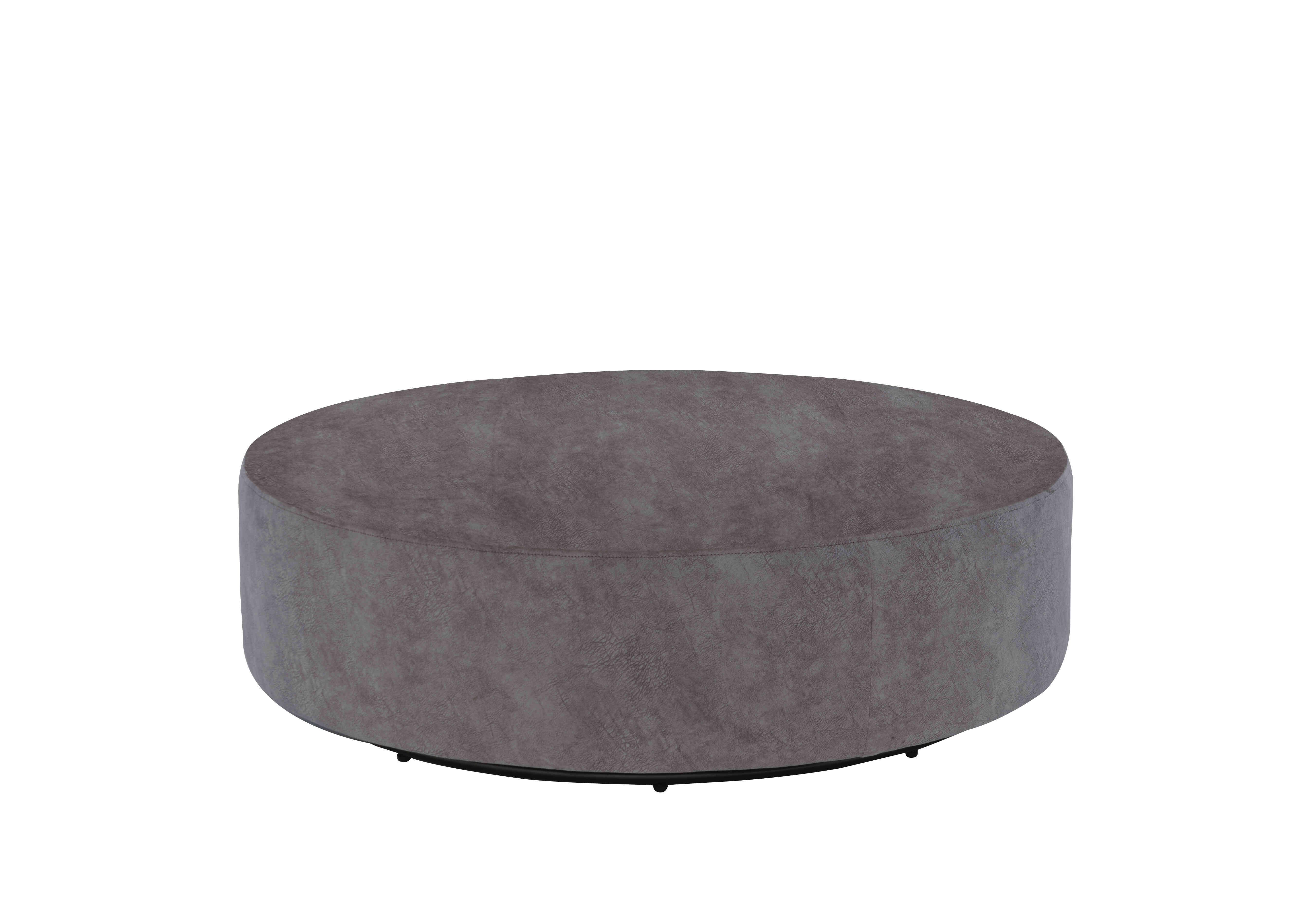 Oh So Glam Mariah Fabric Twister Footstool in Dapple Moleskin on Furniture Village