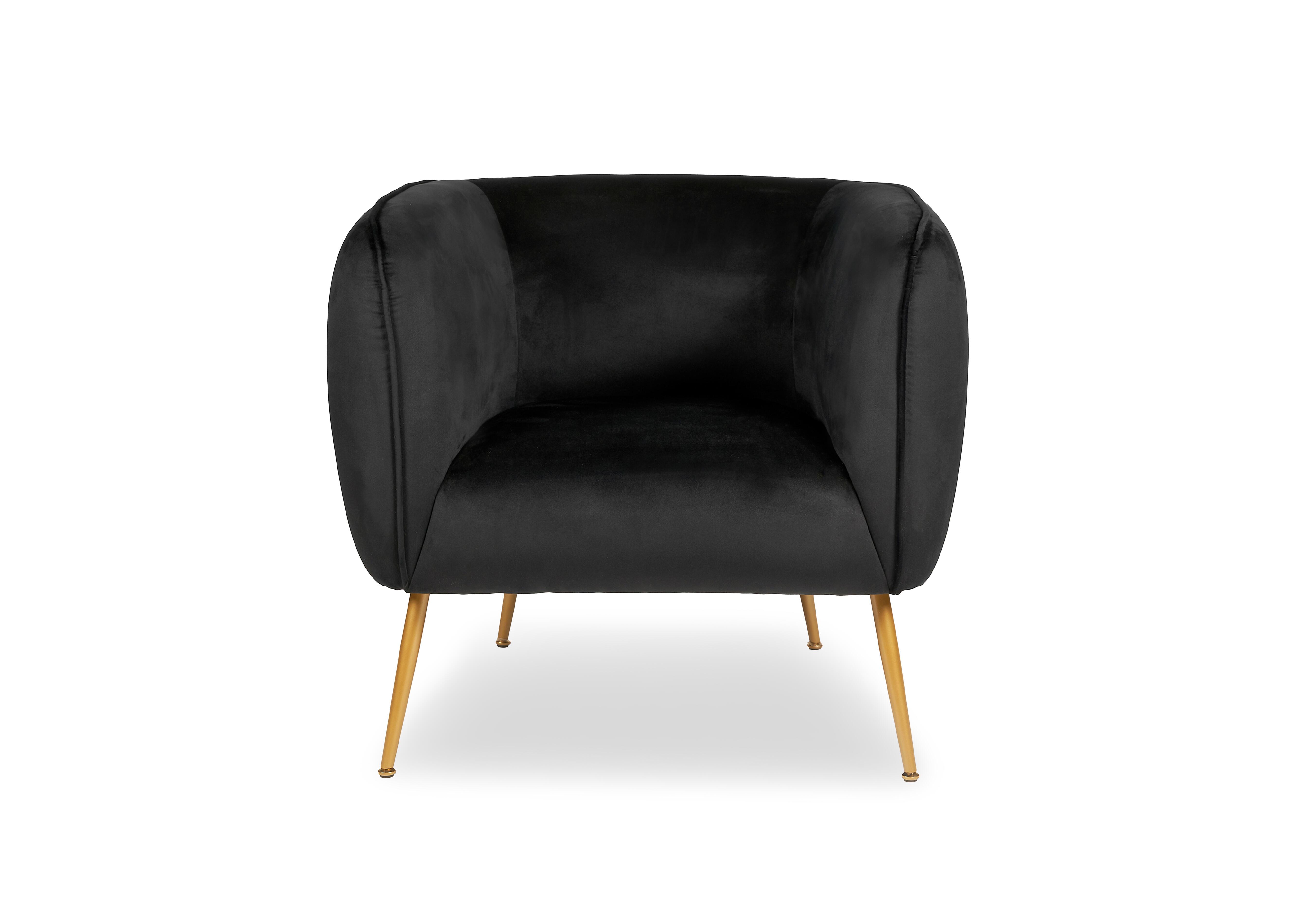 Velaro Armchair in Black on Furniture Village