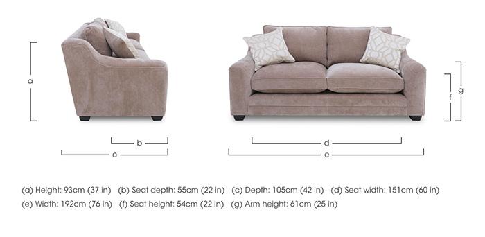 Regency 2 Seater Sofa in  on Furniture Village