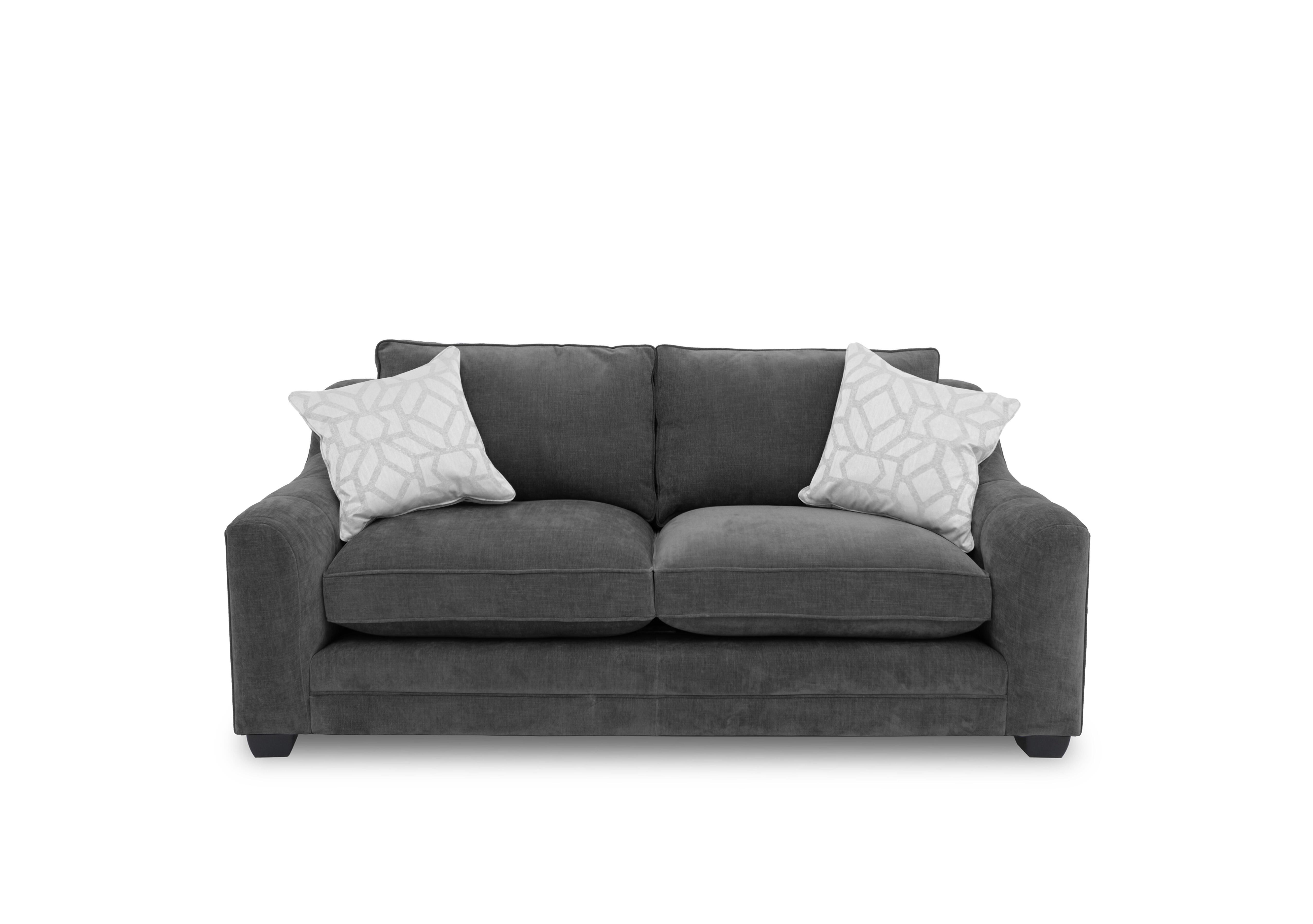 Regency 2 Seater Sofa in Aston Steel Eby on Furniture Village