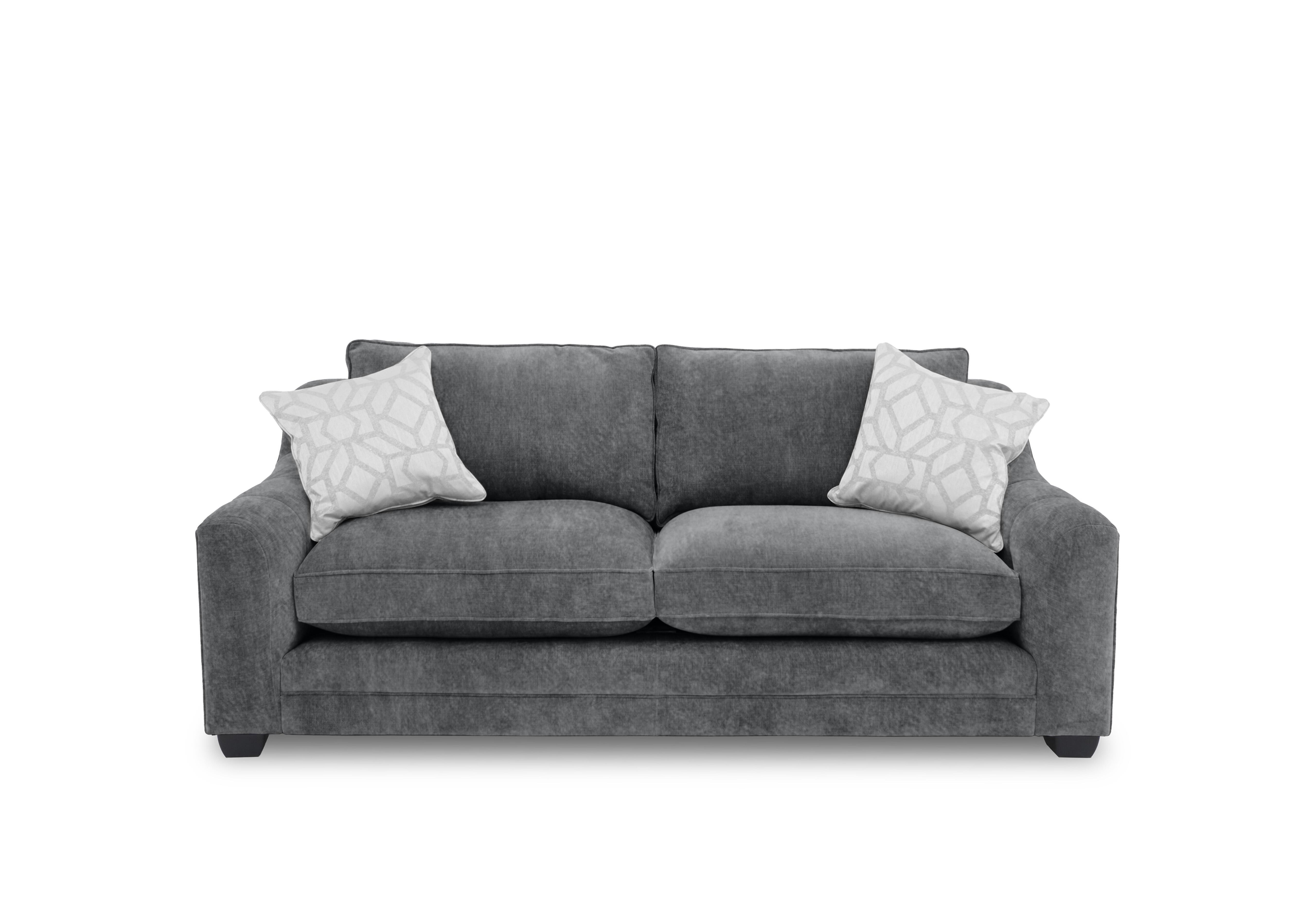 Regency 3 Seater Sofa in Daytona Grey Eby on Furniture Village